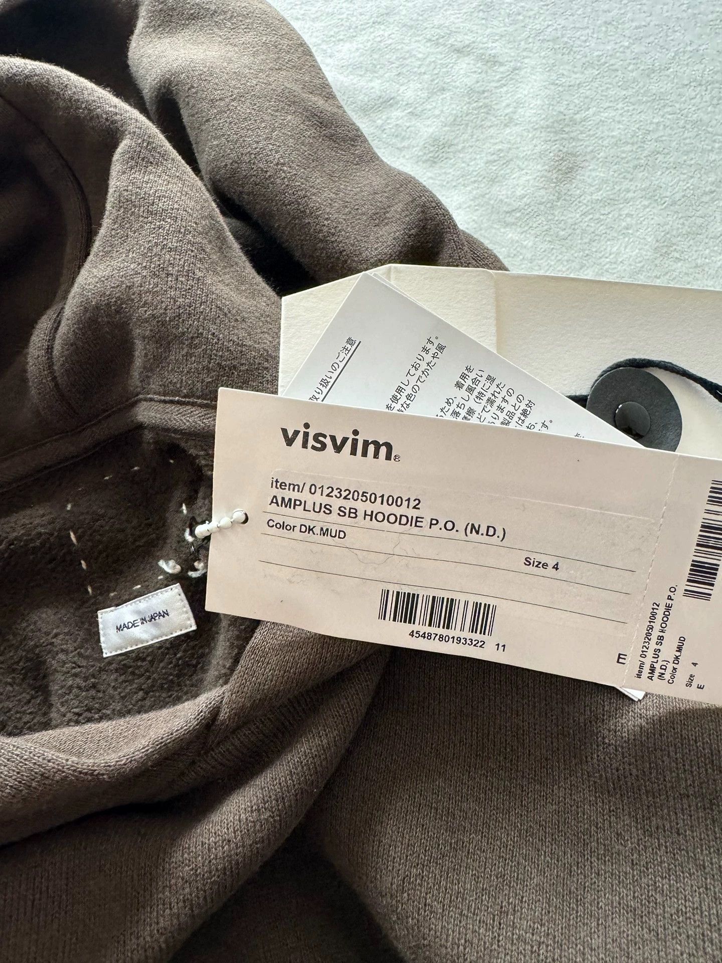Visvim VISVIM 23aw Amplus SB HOODIE P.O. (N.D.) Size US XL / EU 56 / 4 - 4 Thumbnail