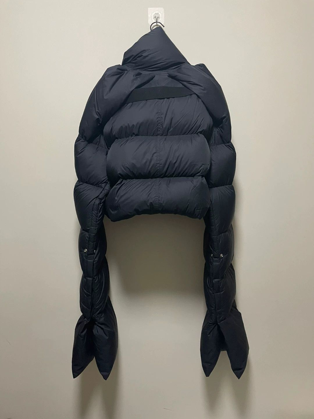 Rick Owens Rick owens Catwalk show scarf down jacket Size US L / EU 52-54 / 3 - 2 Thumbnail