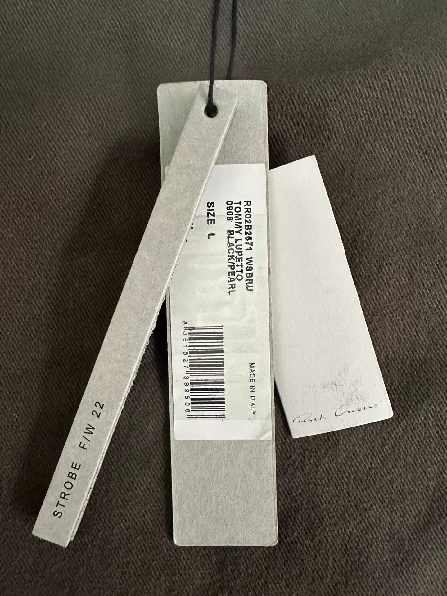 Rick Owens Rick owens Xiukuan cashmere off-the-shoulder sweater Size US L / EU 52-54 / 3 - 5 Thumbnail