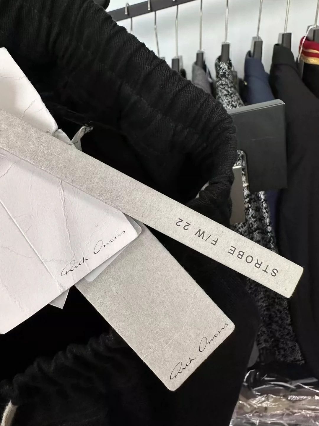 Rick Owens Rick owens New hanging crotch drawstring trousers Size US 32 / EU 48 - 5 Thumbnail