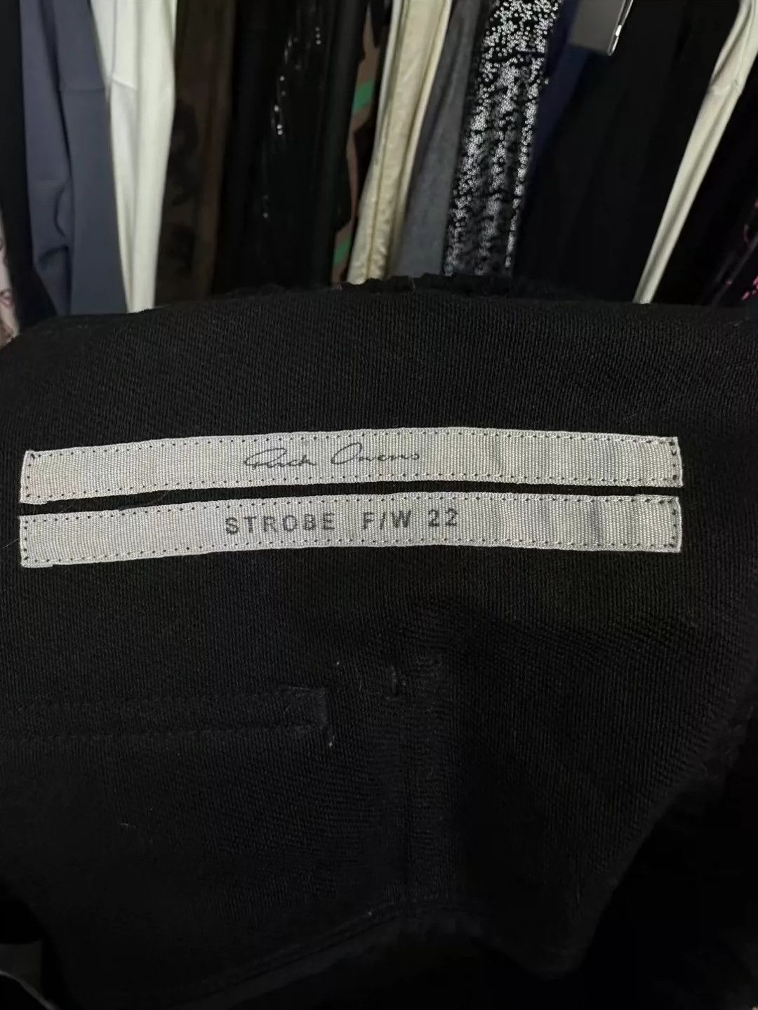 Rick Owens Rick owens New hanging crotch drawstring trousers Size US 32 / EU 48 - 3 Thumbnail