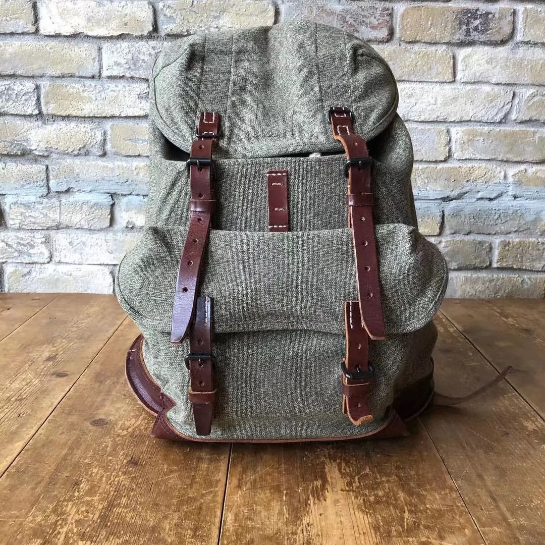 Nigel Cabourn Nigel Cabourn SWISS ARMY RUCKSACK Size ONE SIZE - 3 Thumbnail