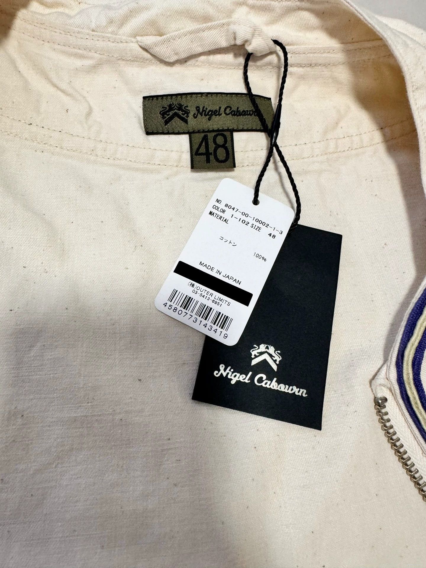 Nigel Cabourn Nigel Cabourn Henry collar baseball shirt Size US M / EU 48-50 / 2 - 3 Thumbnail