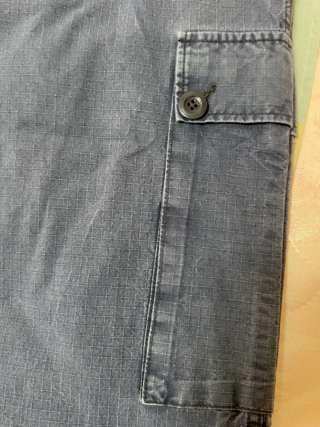 Nigel Cabourn Nigel Cabourn Washing to make old plaid overalls Size US 32 / EU 48 - 4 Thumbnail
