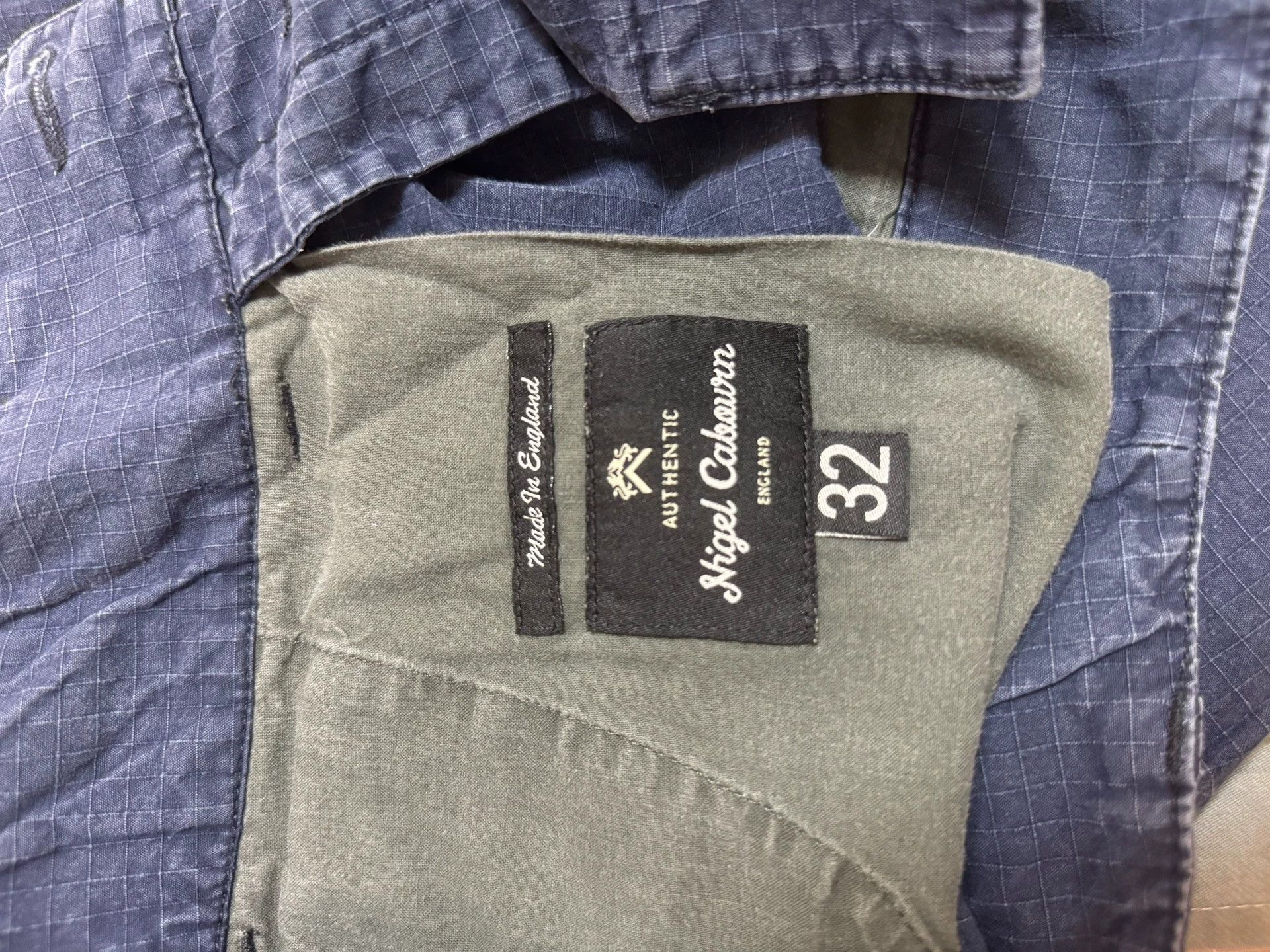 Nigel Cabourn Nigel Cabourn Washing to make old plaid overalls Size US 32 / EU 48 - 2 Thumbnail