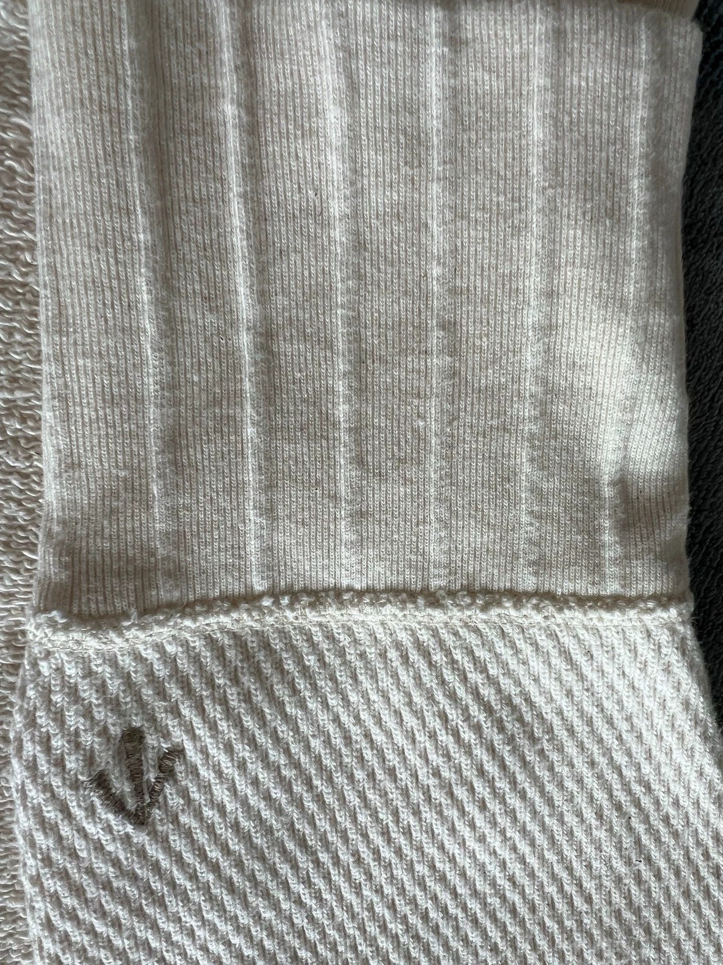 Nigel Cabourn Nigel Cabourn Asymmetric splicing sweater Size US XL / EU 56 / 4 - 4 Thumbnail