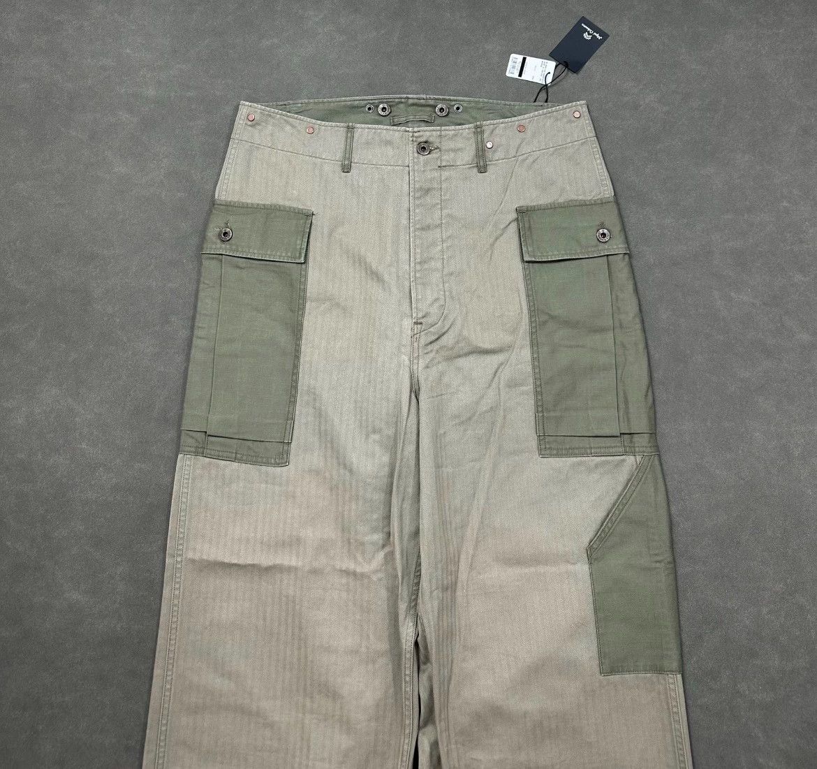 Nigel Cabourn Nigel Cabourn Color matching overalls casual pants Size US 36 / EU 52 - 3 Thumbnail