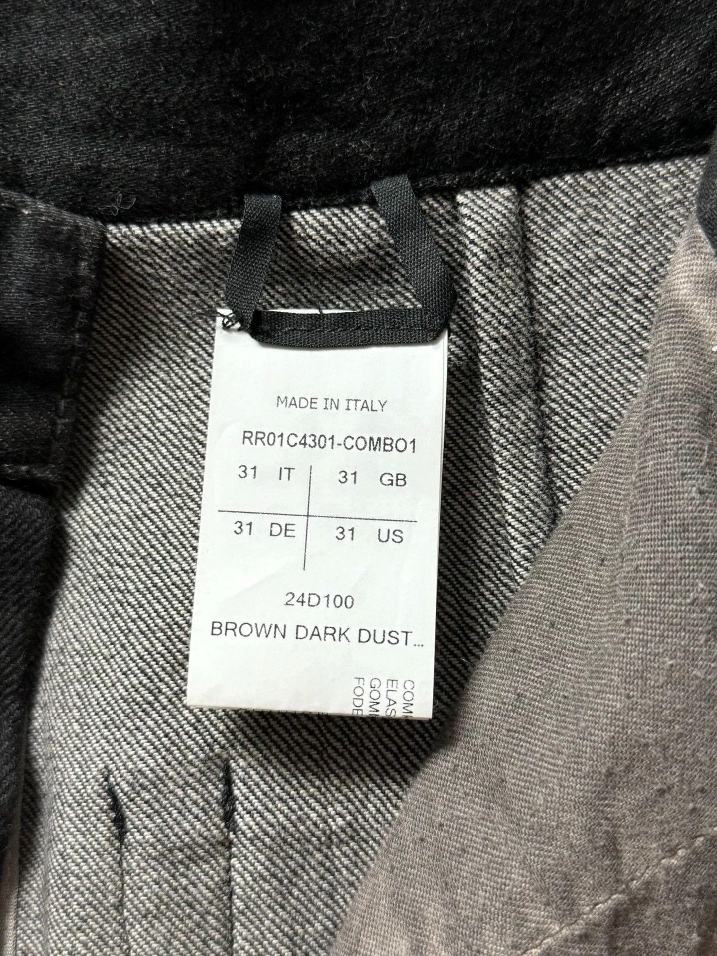 Rick Owens Rick owens Spliced laser denim Bolan bell bottoms Size US 31 - 5 Thumbnail