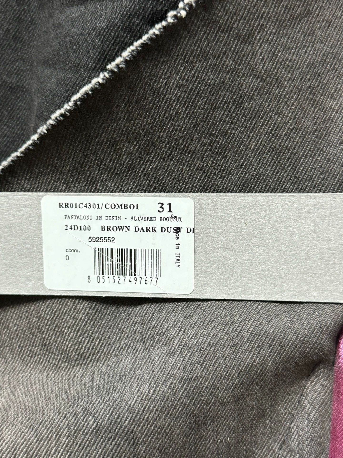 Rick Owens Rick owens Spliced laser denim Bolan bell bottoms Size US 31 - 4 Thumbnail