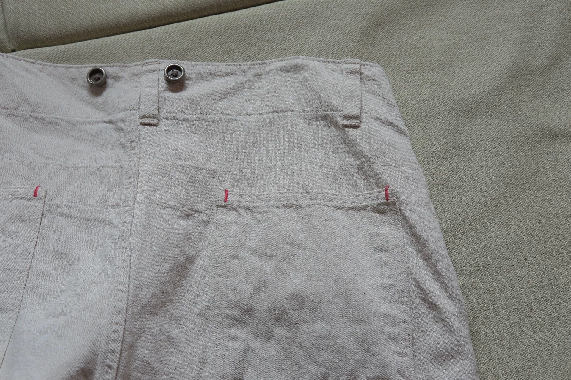 Nigel Cabourn Nigel Cabourn Cotton and linen blended retro overalls Size US 32 / EU 48 - 3 Thumbnail