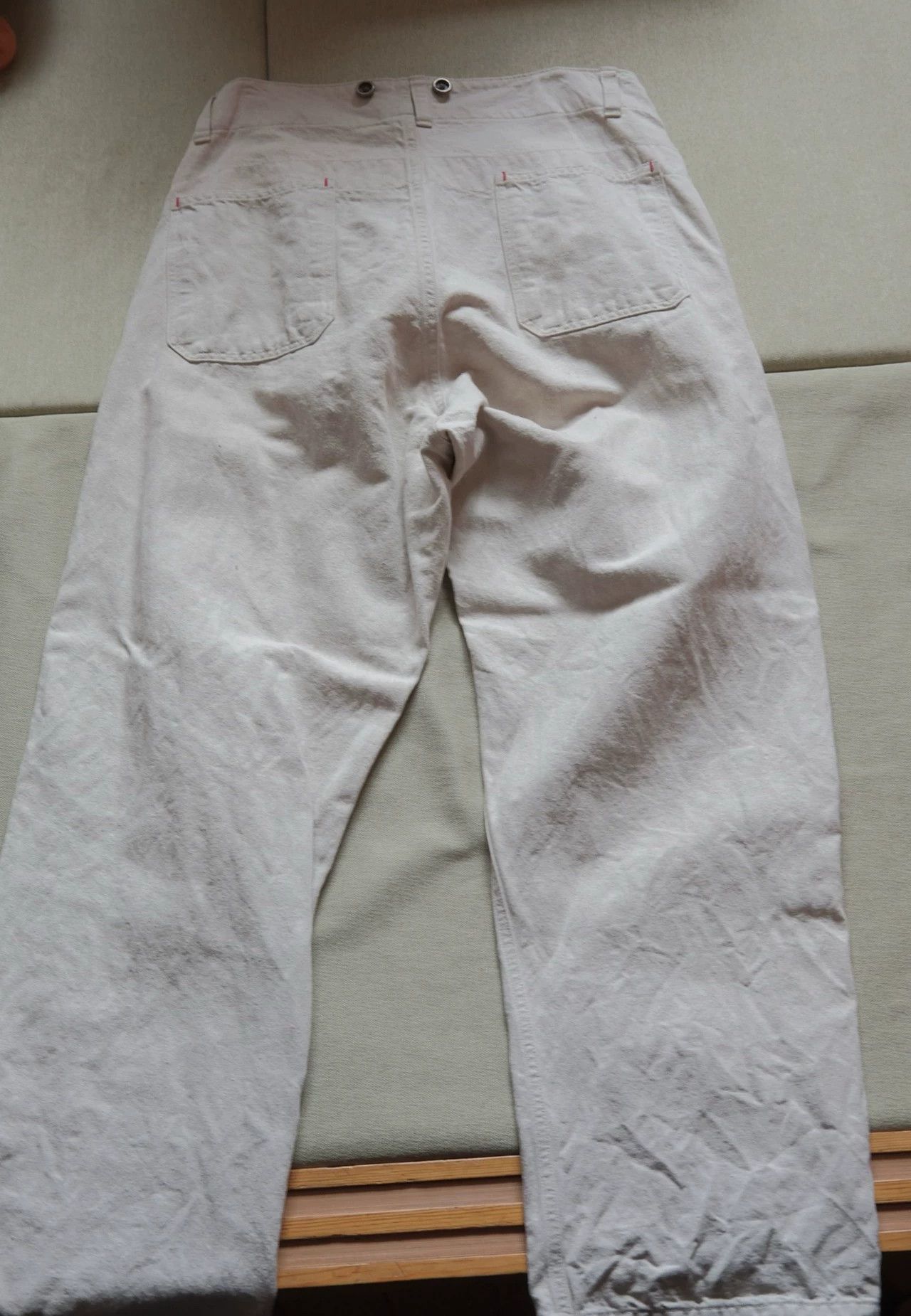 Nigel Cabourn Nigel Cabourn Cotton and linen blended retro overalls Size US 32 / EU 48 - 2 Thumbnail