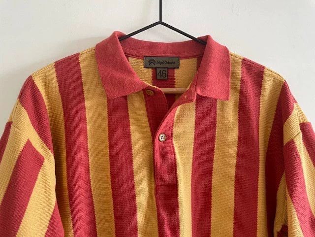 Nigel Cabourn Nigel Cabourn Wide striped short sleeve T-shirt Size US M / EU 48-50 / 2 - 2 Thumbnail