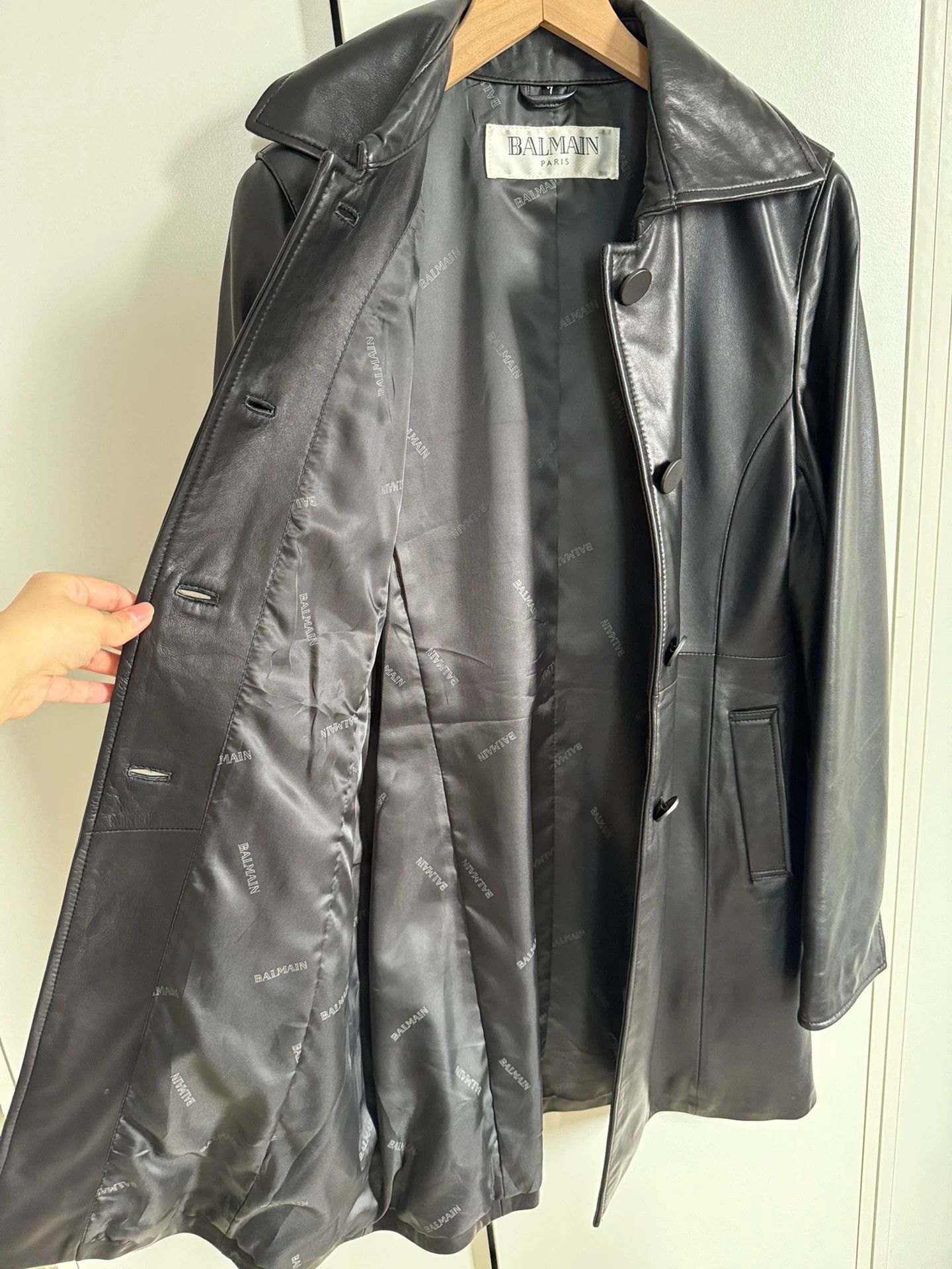Balmain Balmain Sheepskin leather clothing Size US S / EU 44-46 / 1 - 5 Thumbnail