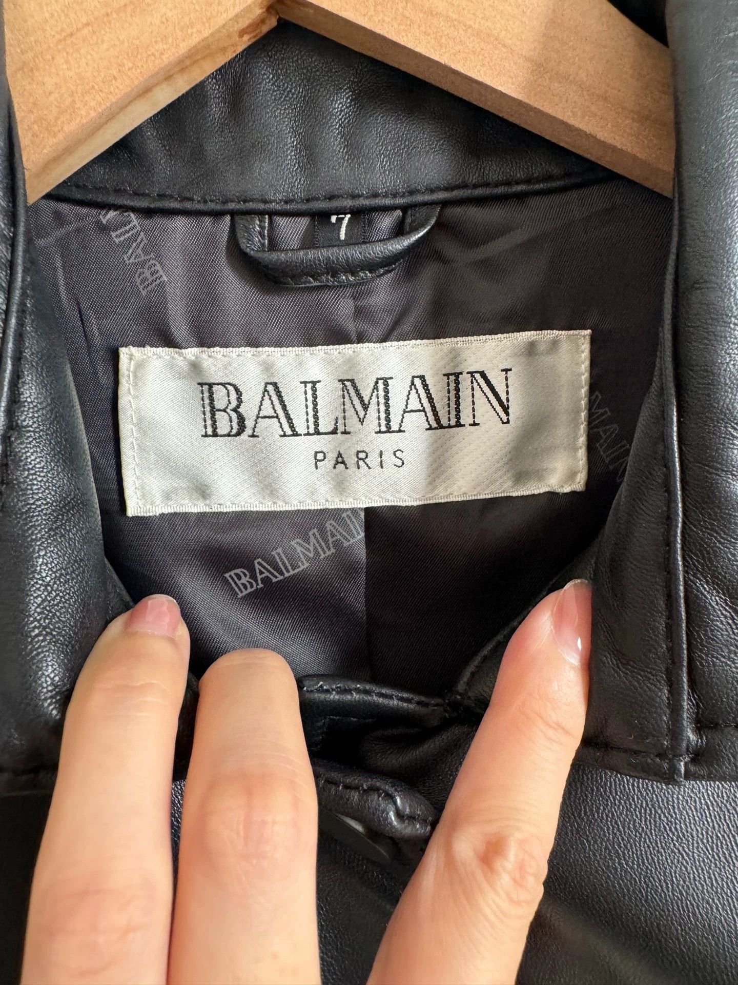 Balmain Balmain Sheepskin leather clothing Size US S / EU 44-46 / 1 - 3 Thumbnail