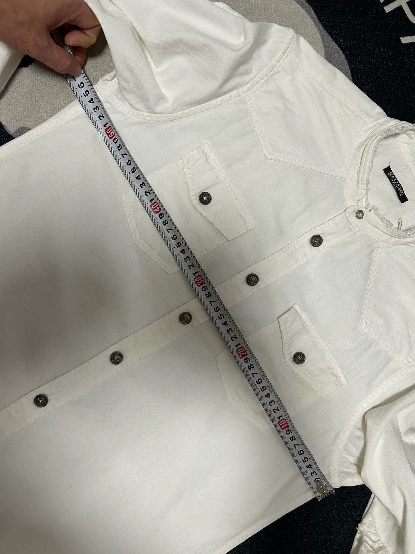Balmain Balmain Denim shirt coat Size US L / EU 52-54 / 3 - 6 Thumbnail