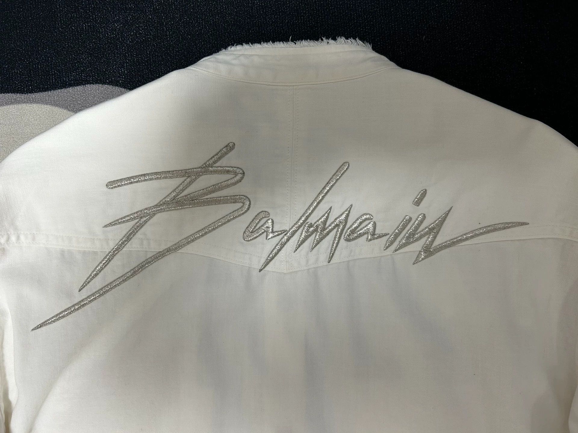 Balmain Balmain Denim shirt coat Size US L / EU 52-54 / 3 - 5 Thumbnail