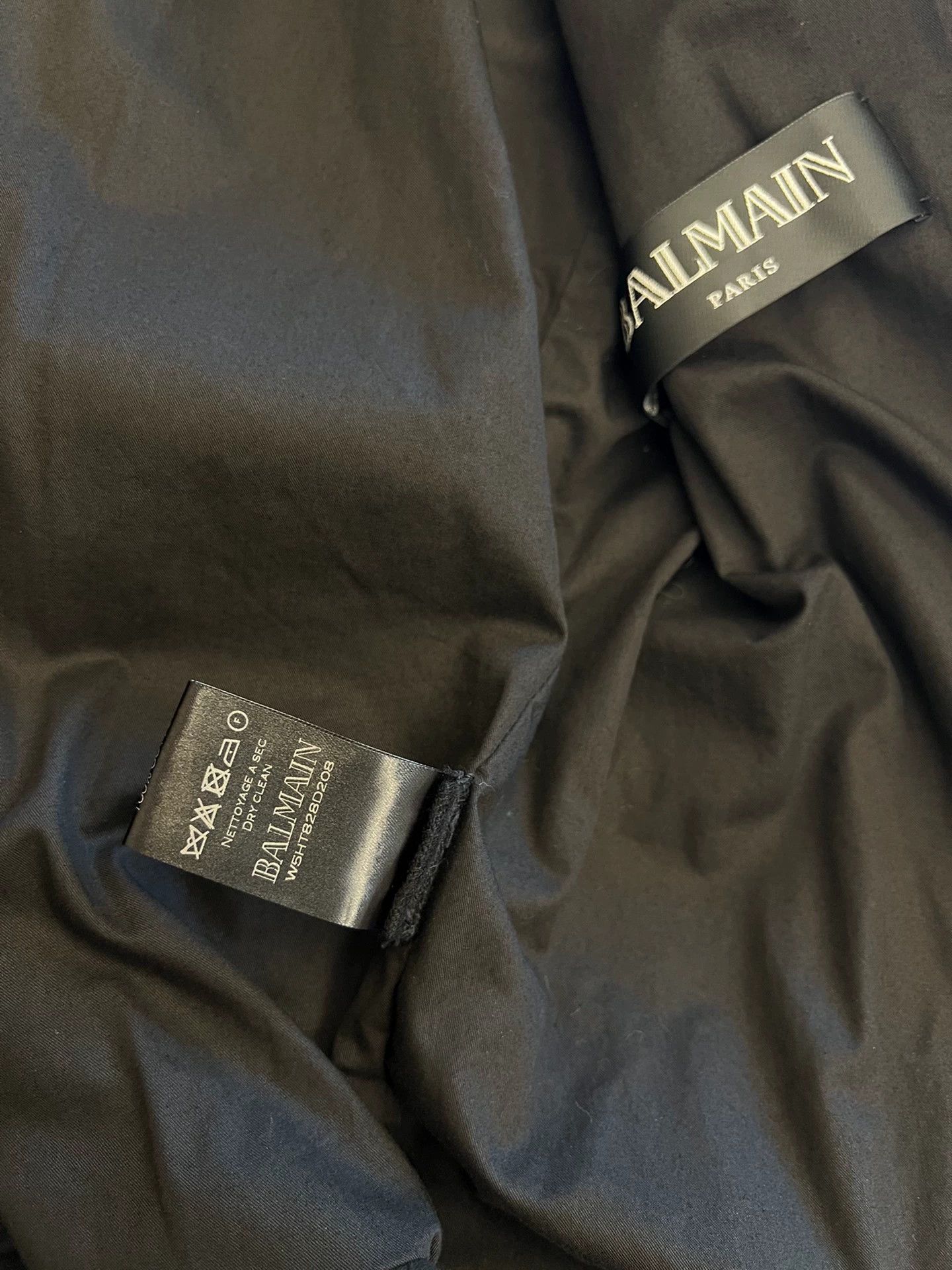 Balmain Balmain Suede motorcycle jacket Size US S / EU 44-46 / 1 - 6 Thumbnail