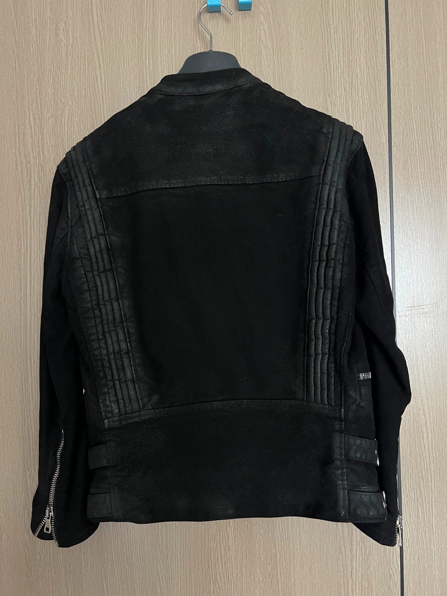 Balmain Balmain Suede motorcycle jacket Size US S / EU 44-46 / 1 - 2 Thumbnail
