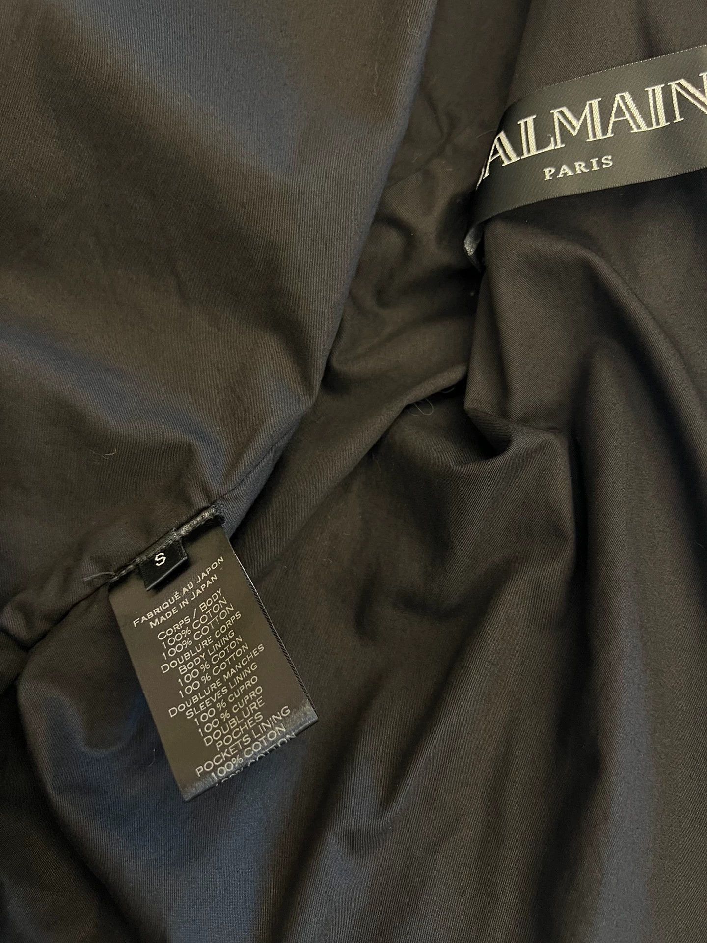 Balmain Balmain Suede motorcycle jacket Size US S / EU 44-46 / 1 - 5 Thumbnail