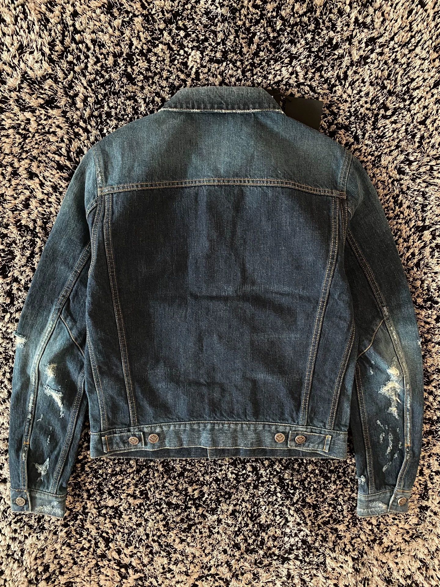 Balmain Balmain Men's denim jacket coat Size US M / EU 48-50 / 2 - 2 Thumbnail