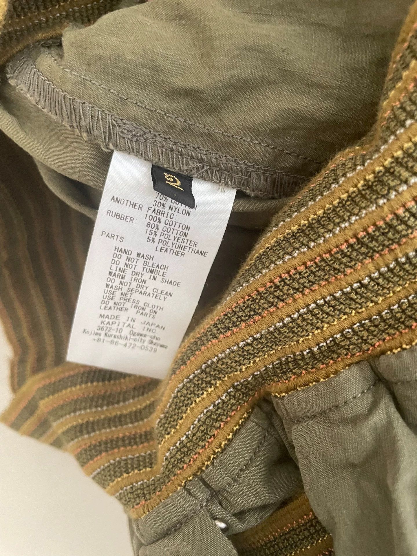 Kapital Kapital Double belt trousers Size US 32 / EU 48 - 5 Thumbnail