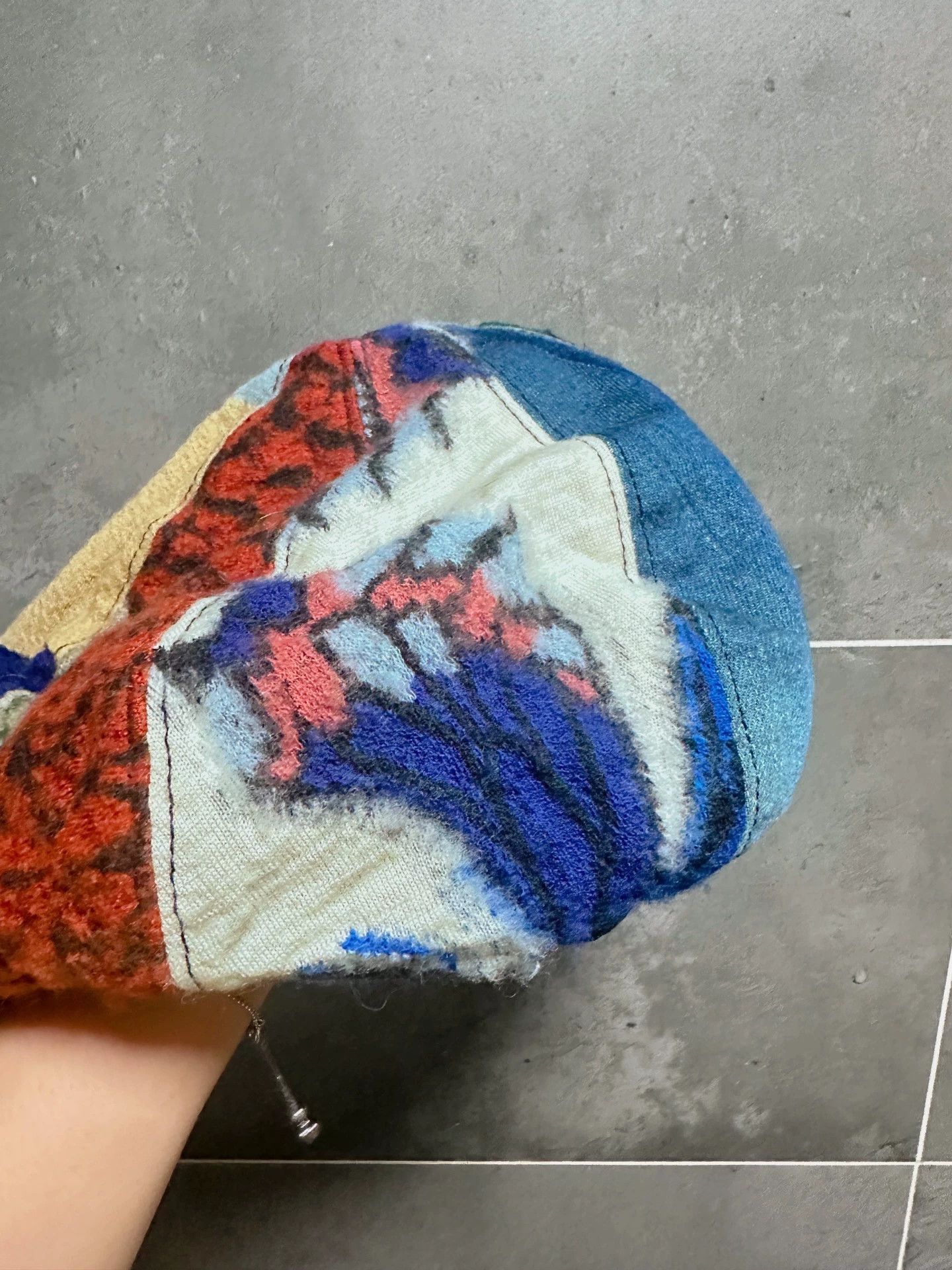 Kapital Kapital Multi-color wool caps spliced with different materials Size ONE SIZE - 4 Thumbnail