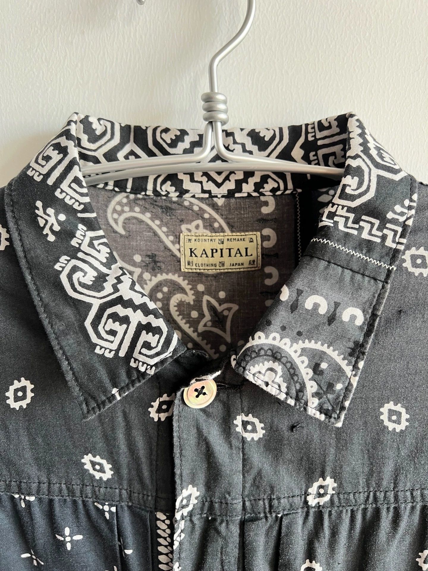 Kapital Kapital Cashew flower shirt jacket Size US XL / EU 56 / 4 - 2 Thumbnail