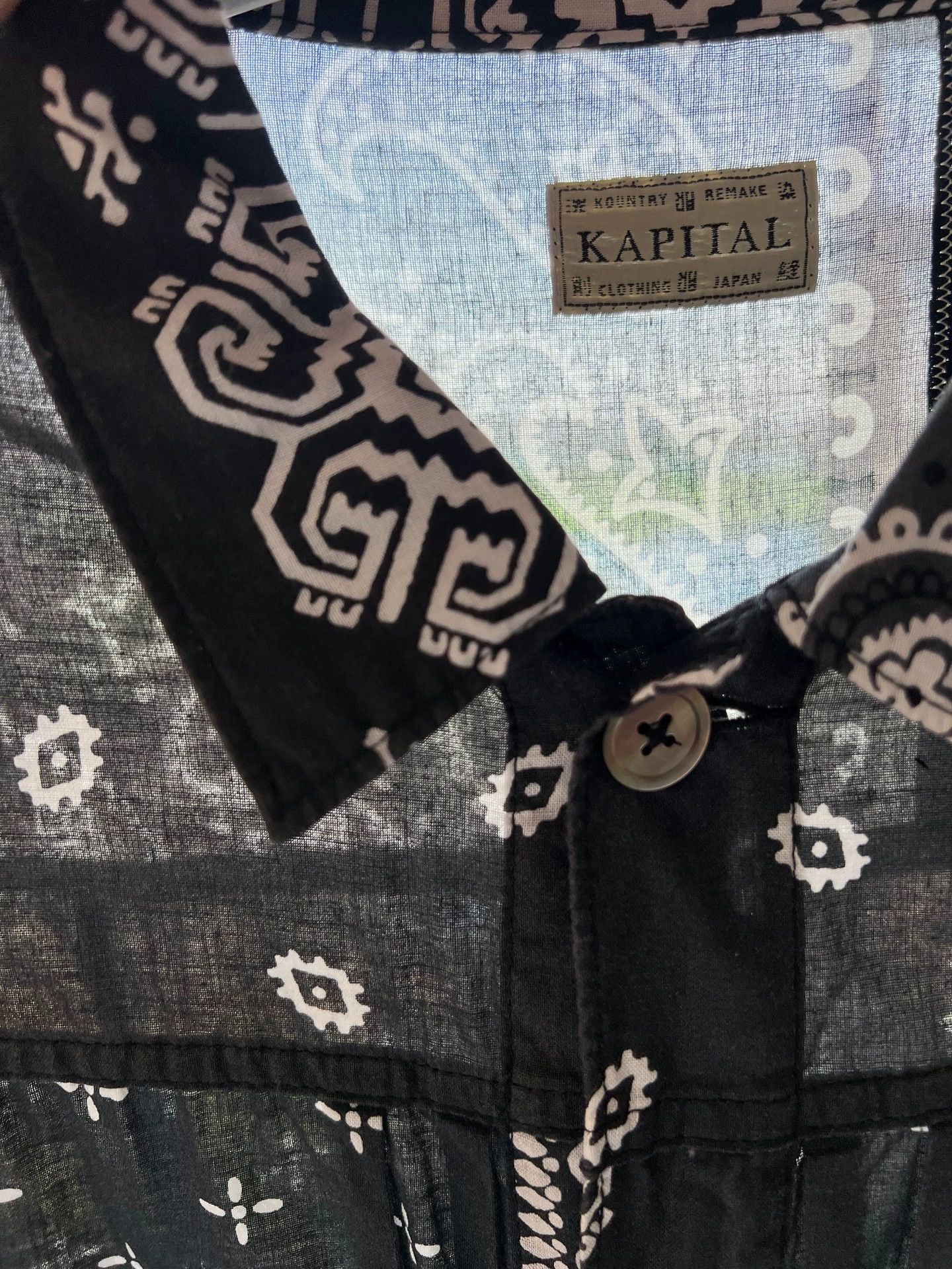 Kapital Kapital Cashew flower shirt jacket Size US XL / EU 56 / 4 - 5 Thumbnail