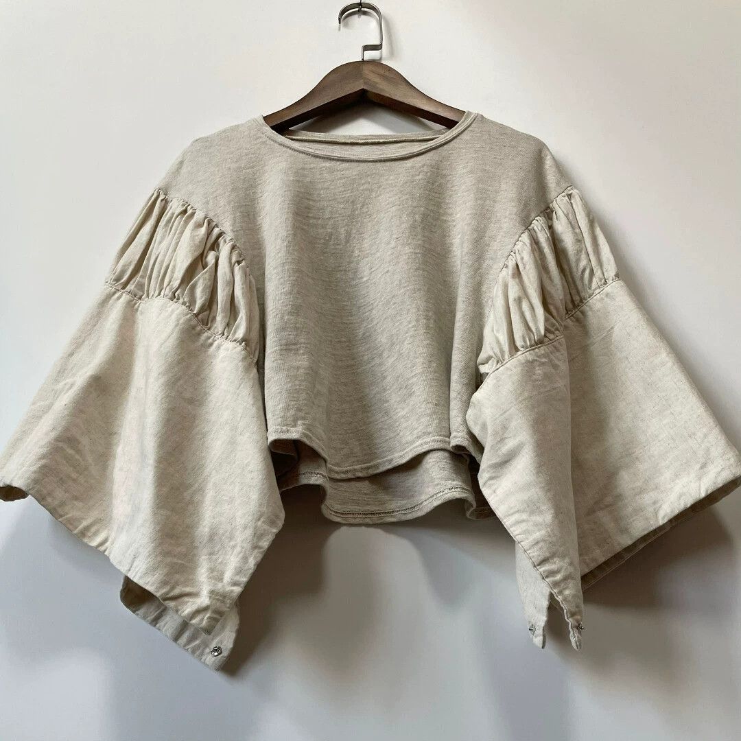 Kapital Kapital Pleated big sleeve top Size US XS / EU 42 / 0 - 2 Thumbnail
