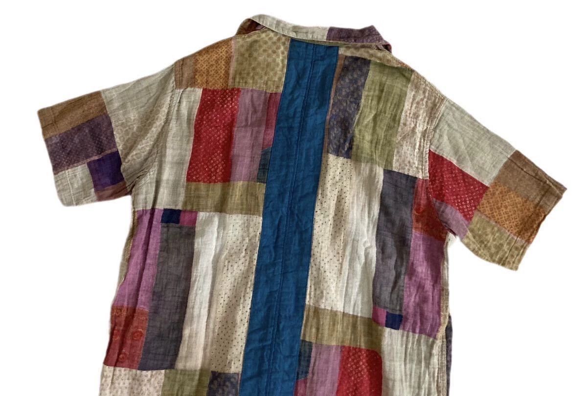 Kapital Kapital Cotton color stitching shirt Size US M / EU 48-50 / 2 - 5 Thumbnail