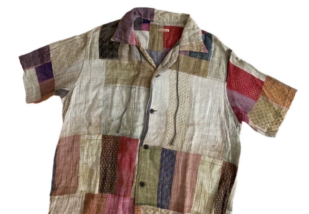 Kapital Kapital Cotton color stitching shirt Size US M / EU 48-50 / 2 - 2 Thumbnail