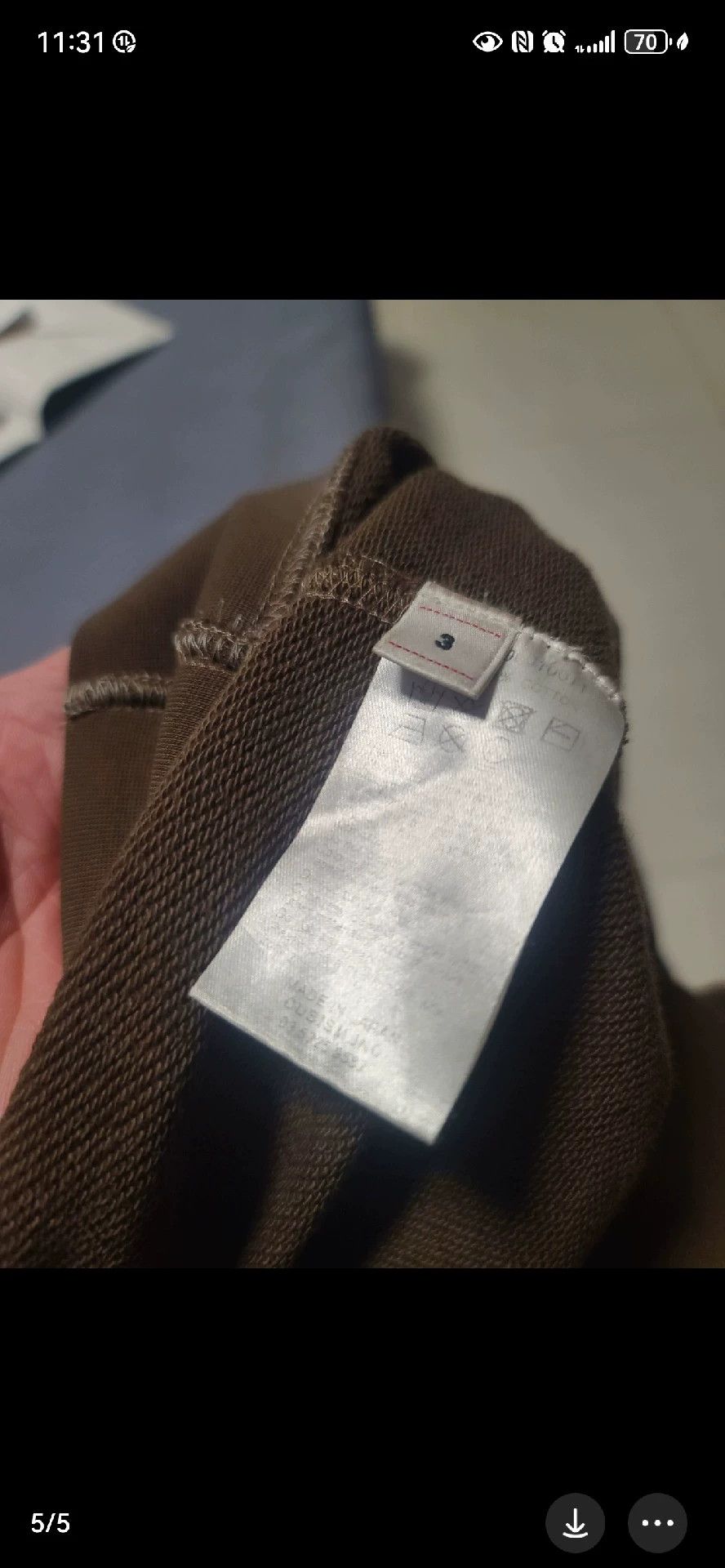 Visvim Visvim jumbo 20aw mud dyed hoodie Size US L / EU 52-54 / 3 - 4 Thumbnail