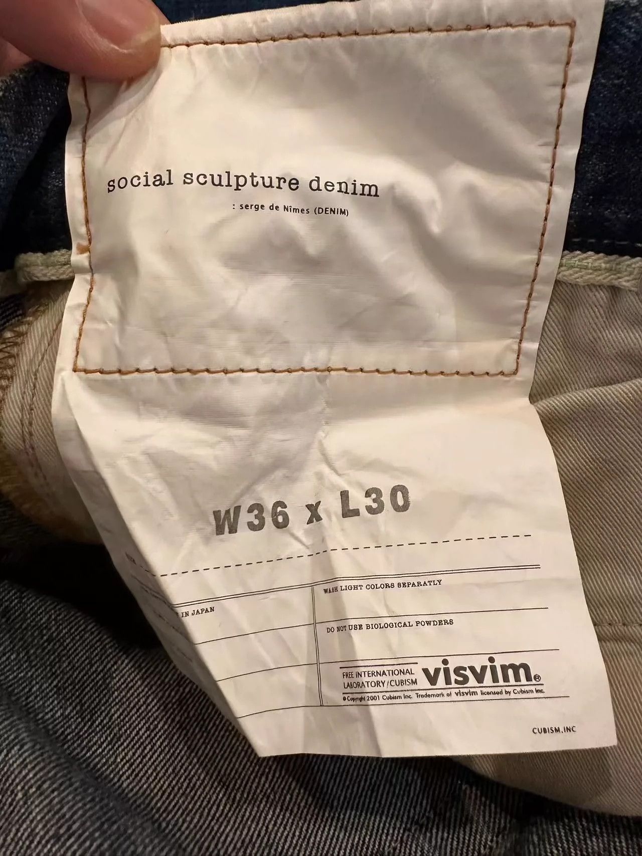 Visvim visvim 04D2 small destruction washed jeans Size US 36 / EU 52 - 7 Thumbnail