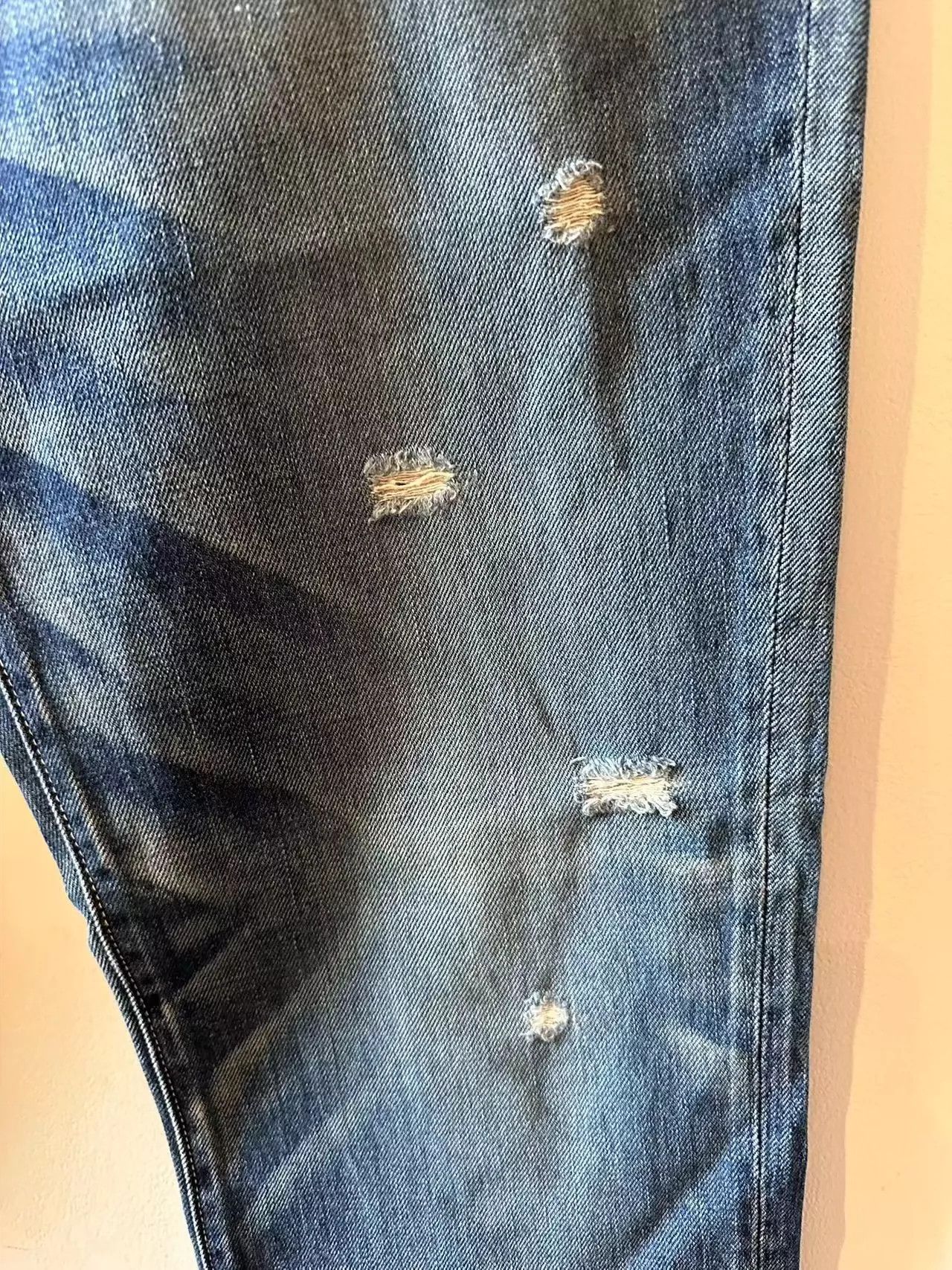 Visvim visvim 04D2 small destruction washed jeans Size US 36 / EU 52 - 3 Thumbnail