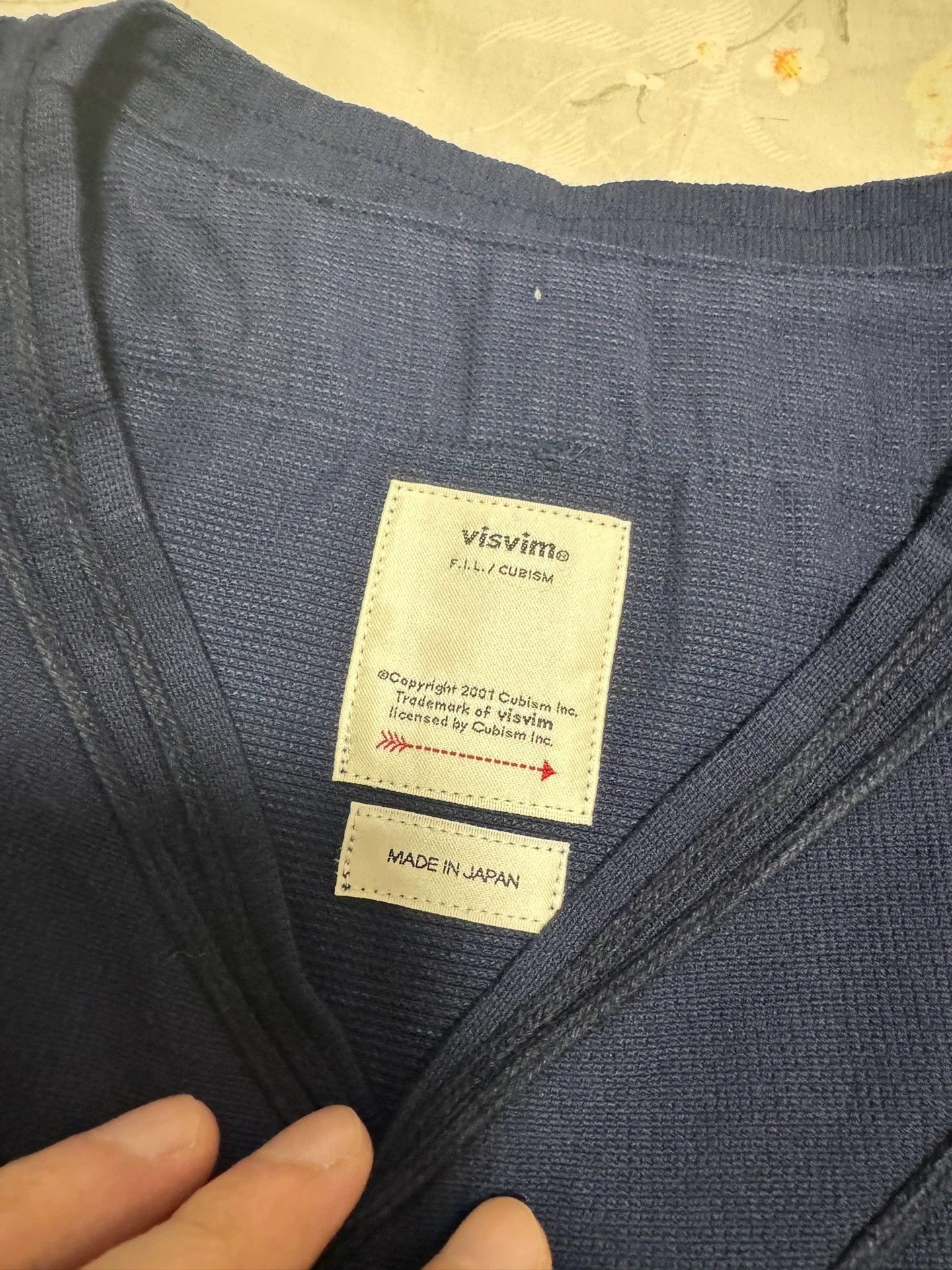 Visvim visvim 22ss bead cloth wool linen blend baseball jacket jacket Size US L / EU 52-54 / 3 - 3 Thumbnail