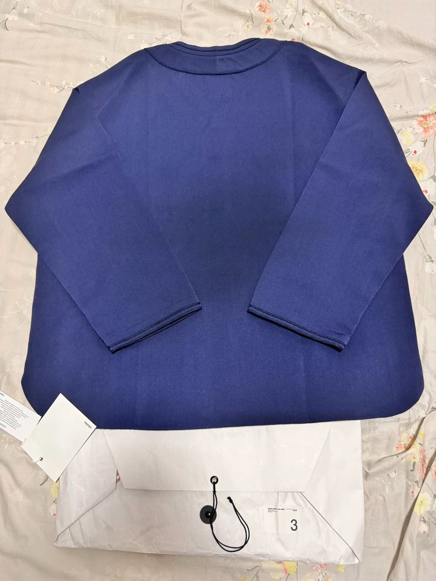 Visvim visvim 22ss bead cloth wool linen blend baseball jacket jacket Size US L / EU 52-54 / 3 - 2 Thumbnail