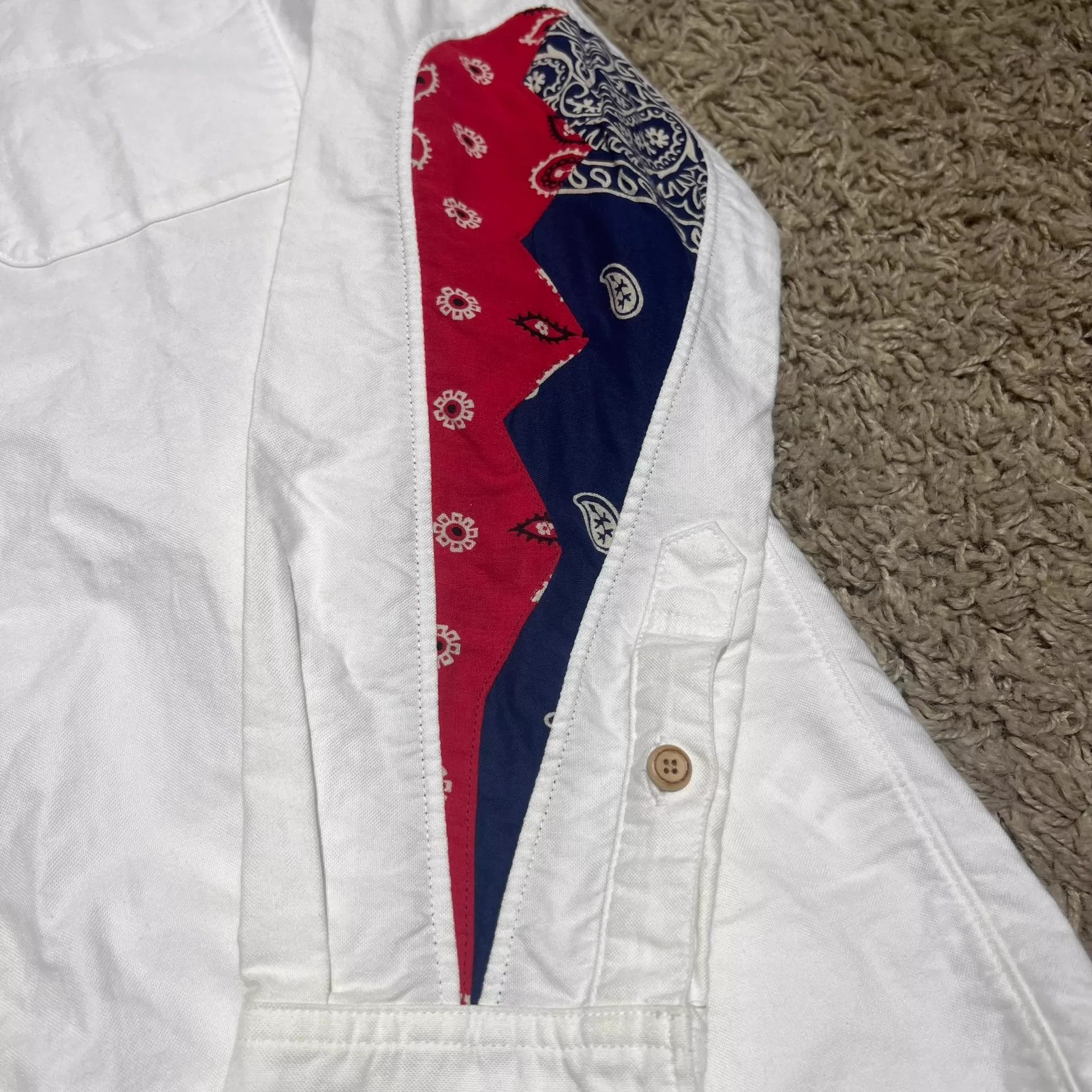 Visvim VISVIM ALBACORE SHIRT L/S BANDANA PATCH Size US M / EU 48-50 / 2 - 2 Thumbnail