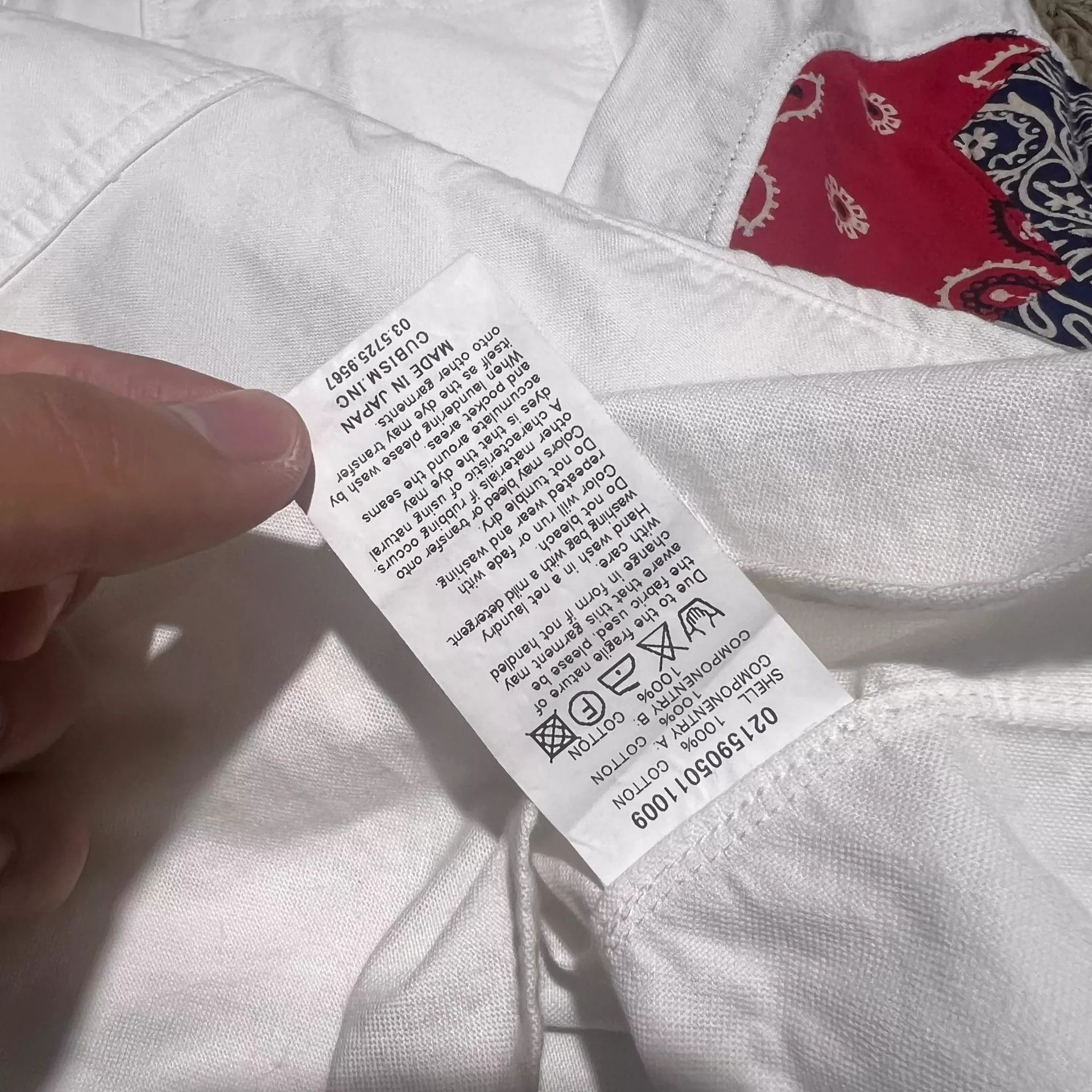 Visvim VISVIM ALBACORE SHIRT L/S BANDANA PATCH Size US M / EU 48-50 / 2 - 4 Thumbnail
