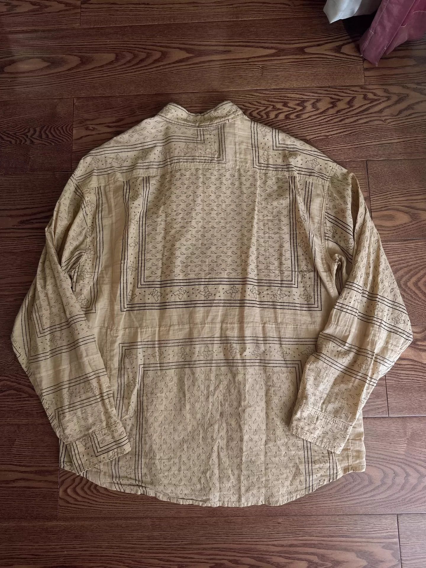 Visvim VISVIM 20AW LUMBER L/S BANDANA P.W. (N.D.) Size US M / EU 48-50 / 2 - 2 Thumbnail