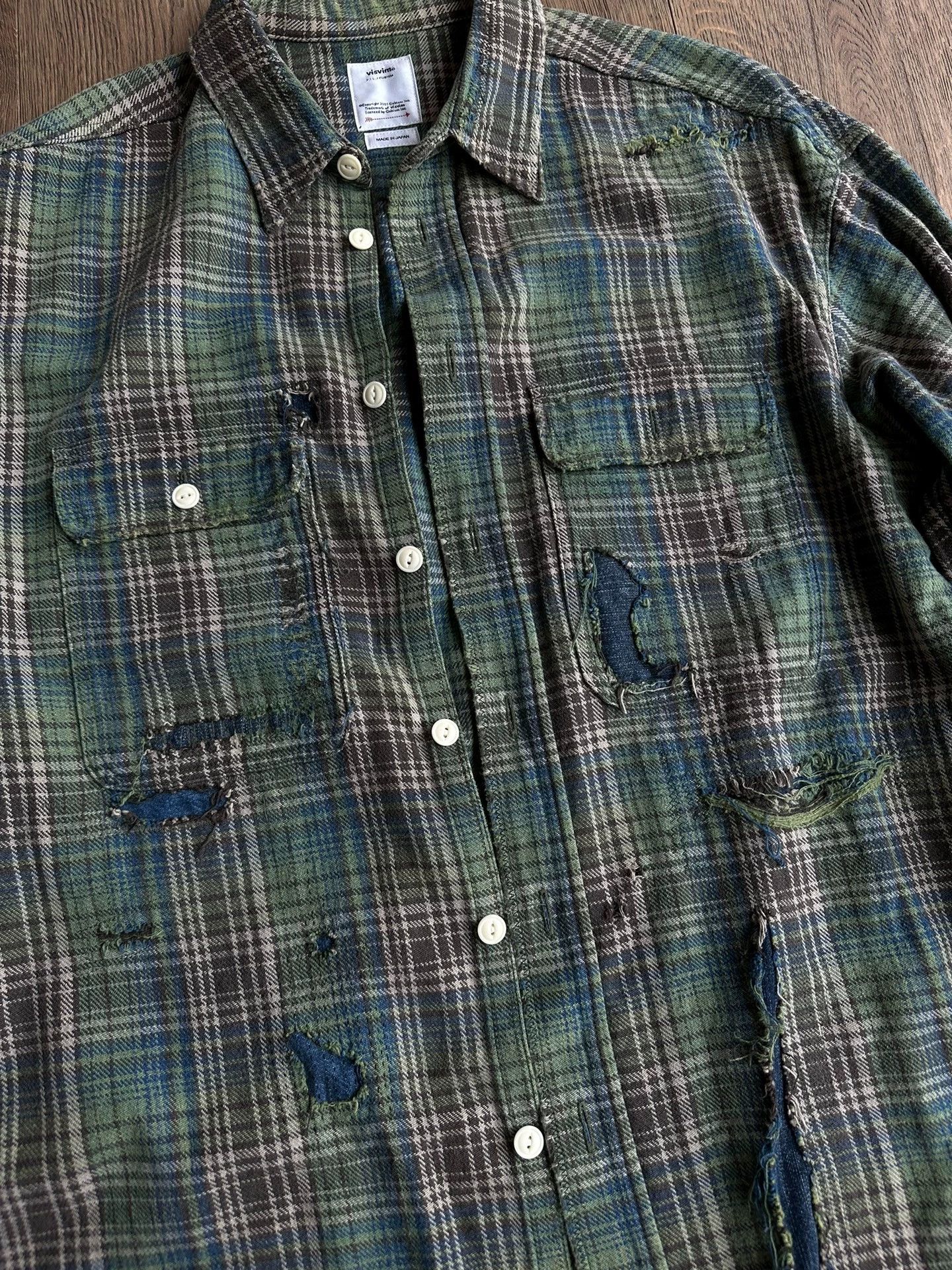Visvim Visvim 20ss Lumber Shirt Crash Size US M / EU 48-50 / 2 - 3 Thumbnail