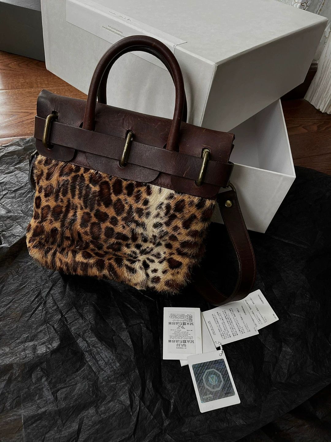 Visvim VISVIM MAIL SATCHEL XXS FR LEOPARD Size ONE SIZE - 7 Thumbnail