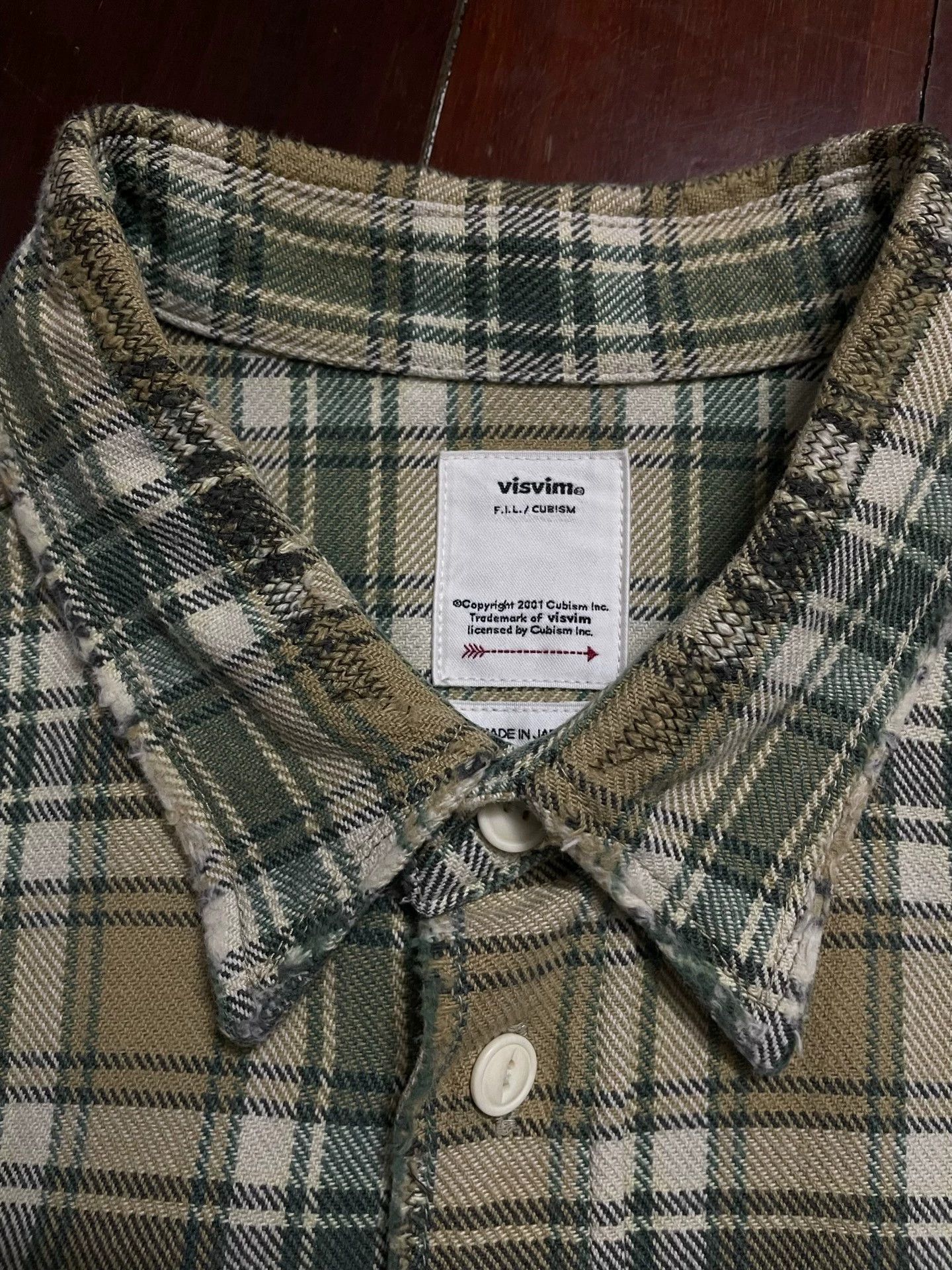Visvim visvim lumber crash destroys shirts Size US L / EU 52-54 / 3 - 5 Thumbnail