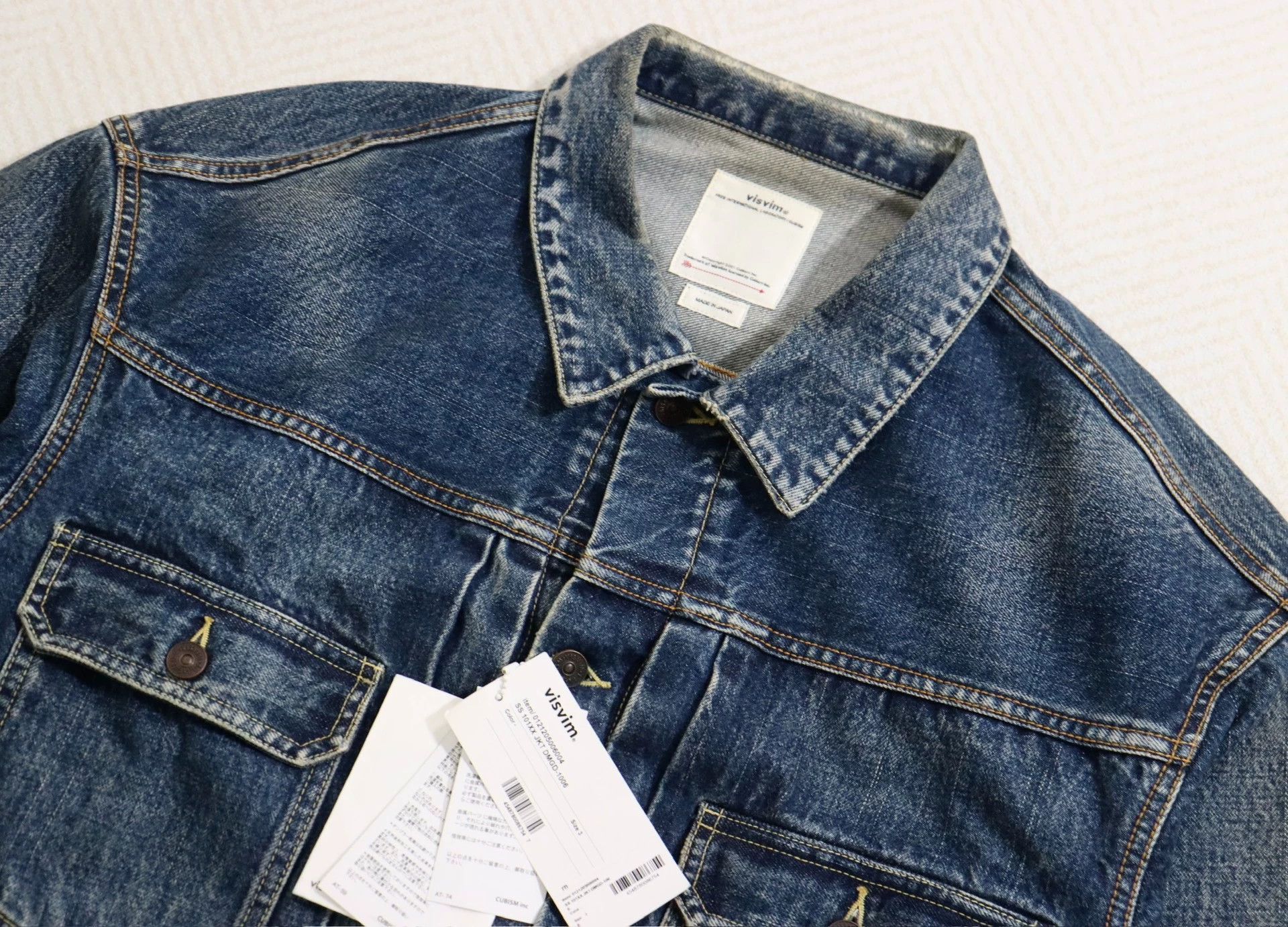 Visvim Visvim 21aw 101xx Jkt Dmgd-1006 D1006 Size US L / EU 52-54 / 3 - 5 Thumbnail