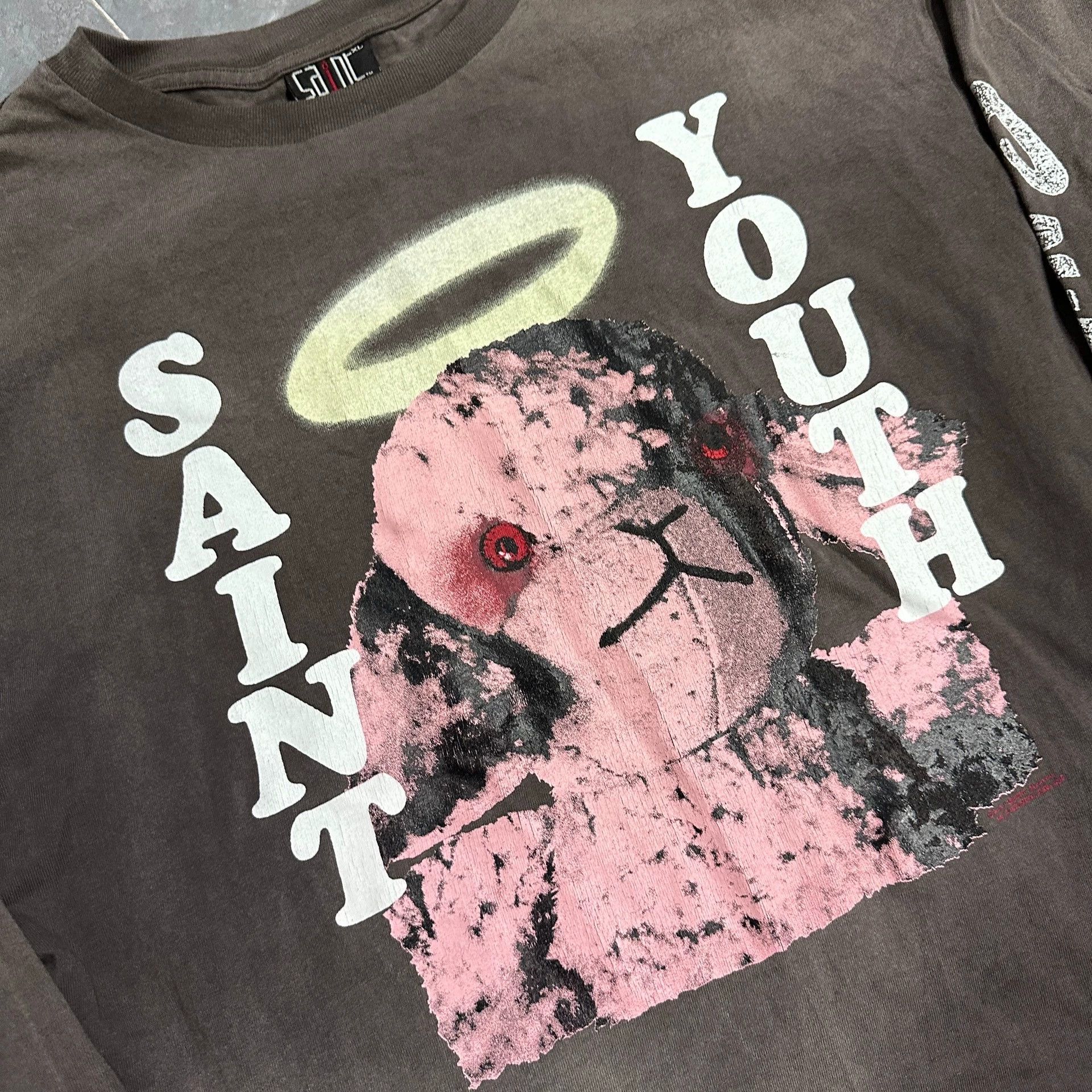 Saint Michael Saint Michael Dolly cloned sheep washed long-sleeved shirt Size US XL / EU 56 / 4 - 3 Thumbnail
