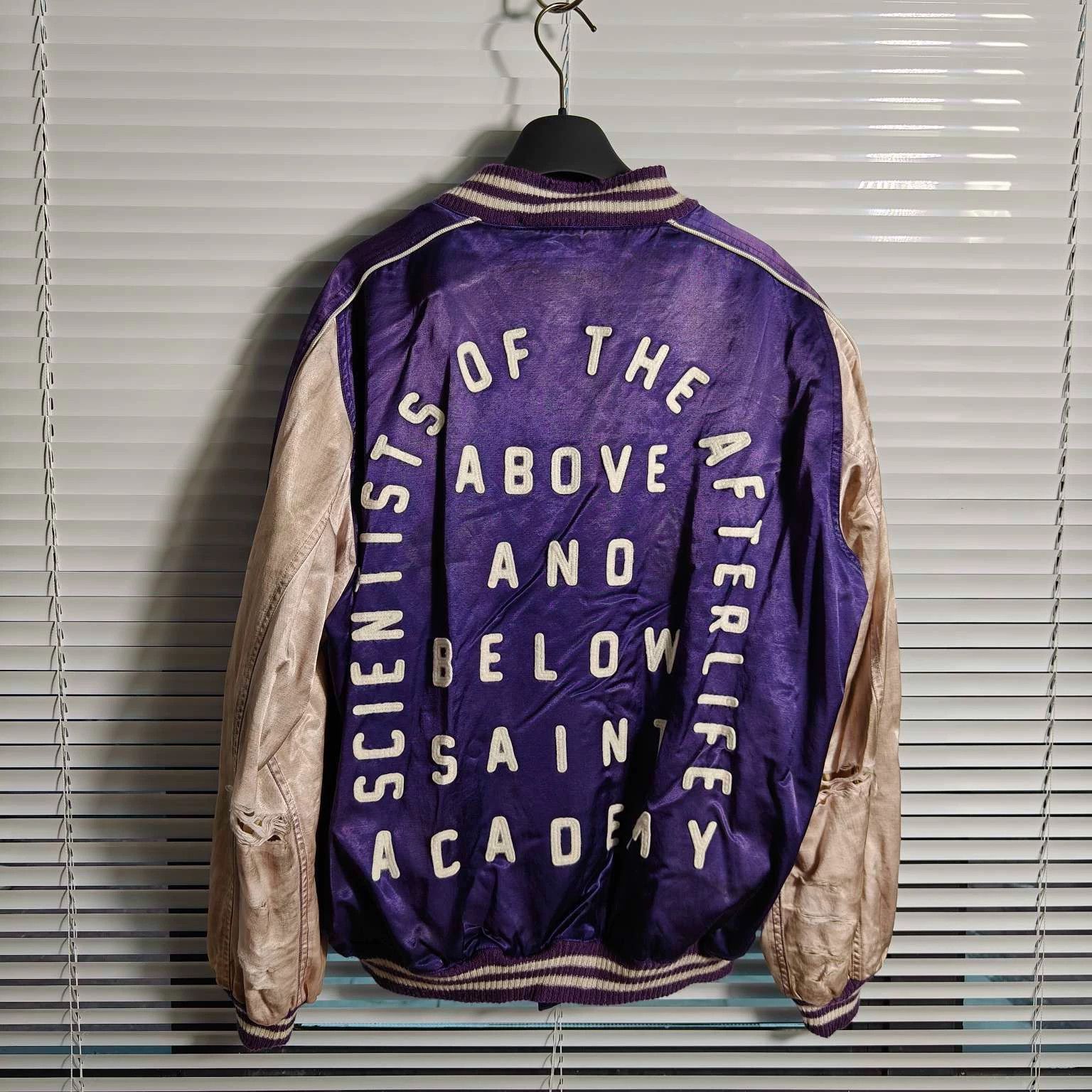 Saint Michael Saint Michael Destroy the silk baseball jacket coat Size US M / EU 48-50 / 2 - 4 Thumbnail