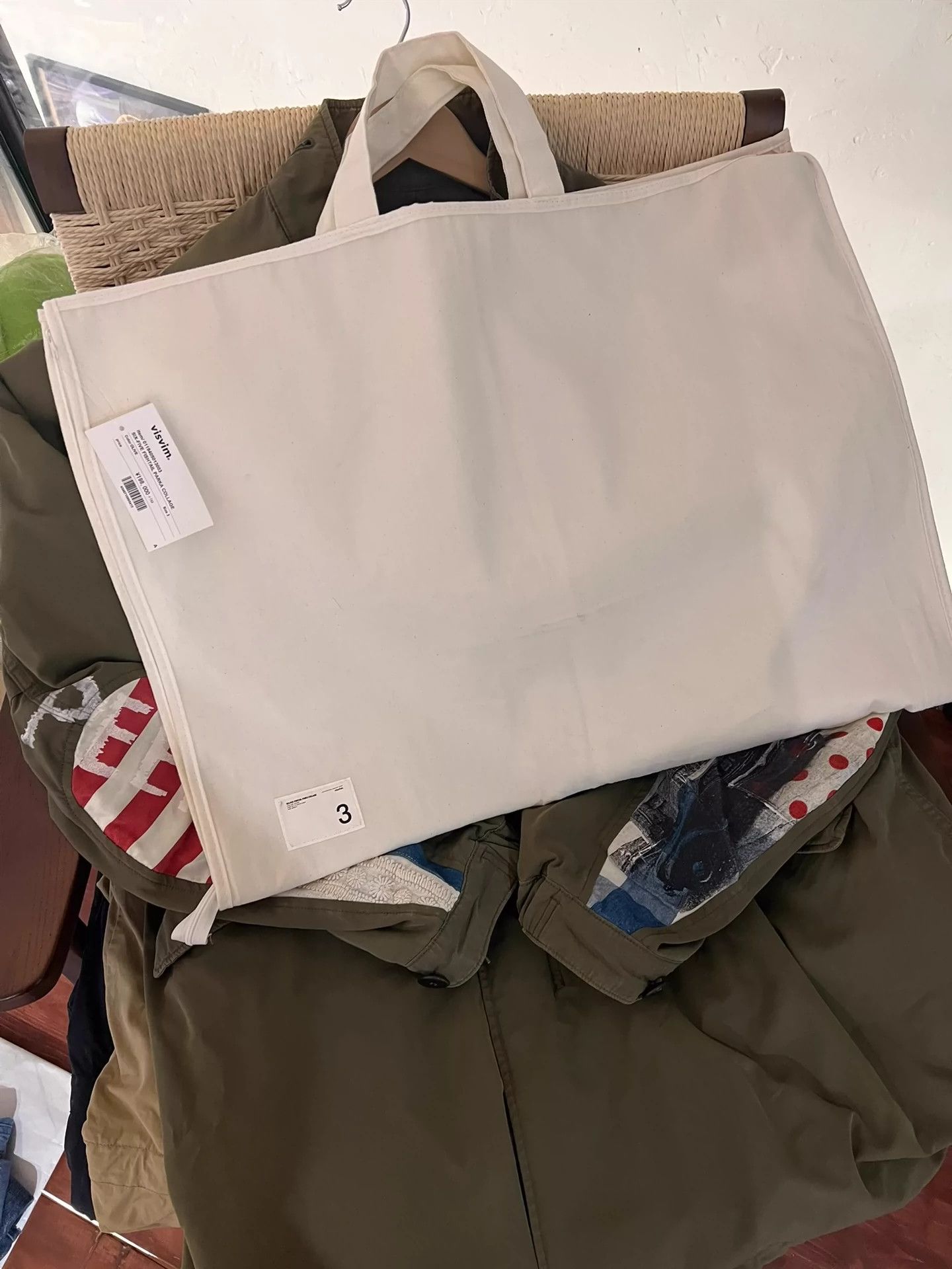 Visvim VISVIM 19AW SIX-FIVE FISHTAIL PARKA COLLAGE Size US L / EU 52-54 / 3 - 7 Thumbnail