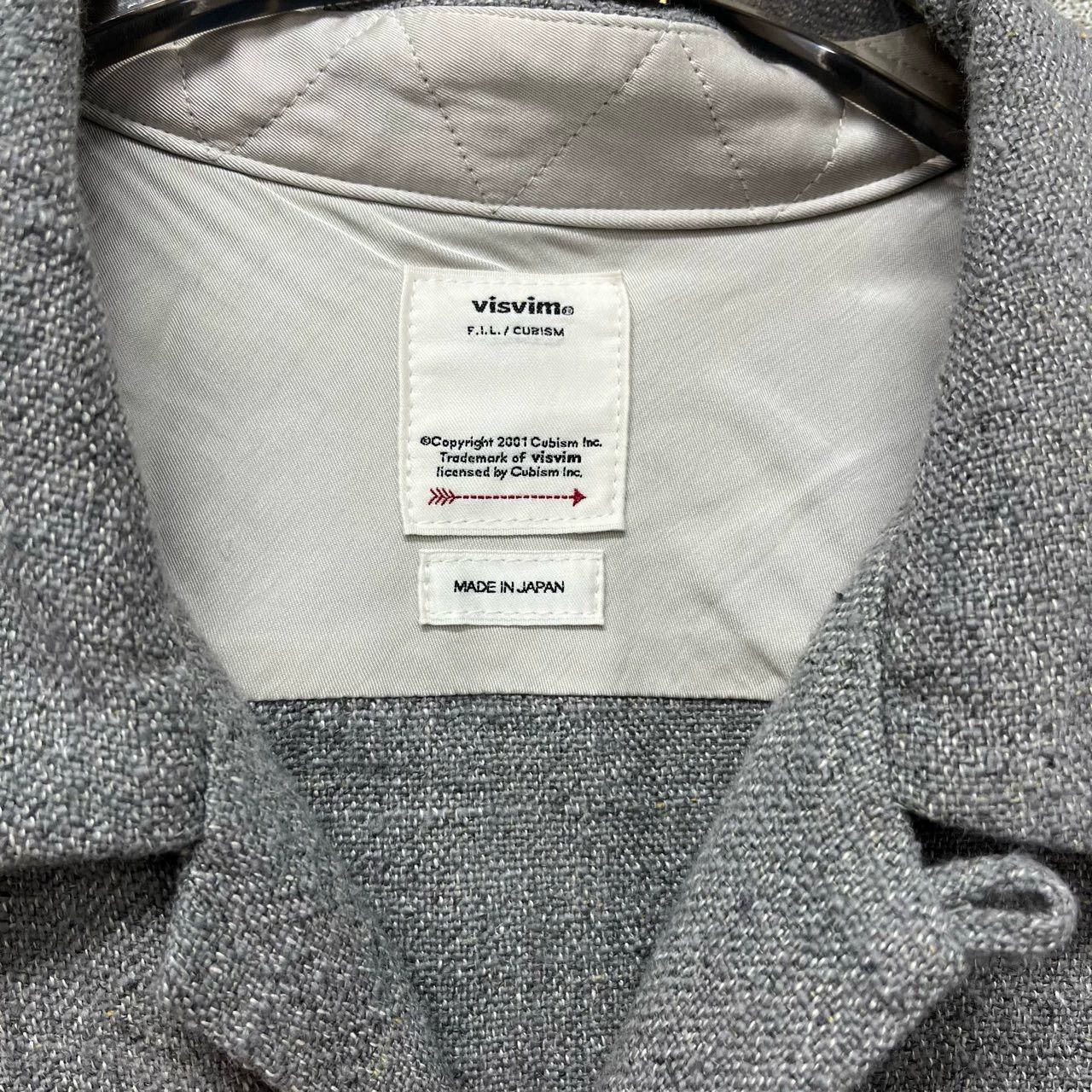 Visvim Visvim's new grey Cuba collared button-up long-sleeved shirt Size US M / EU 48-50 / 2 - 3 Thumbnail