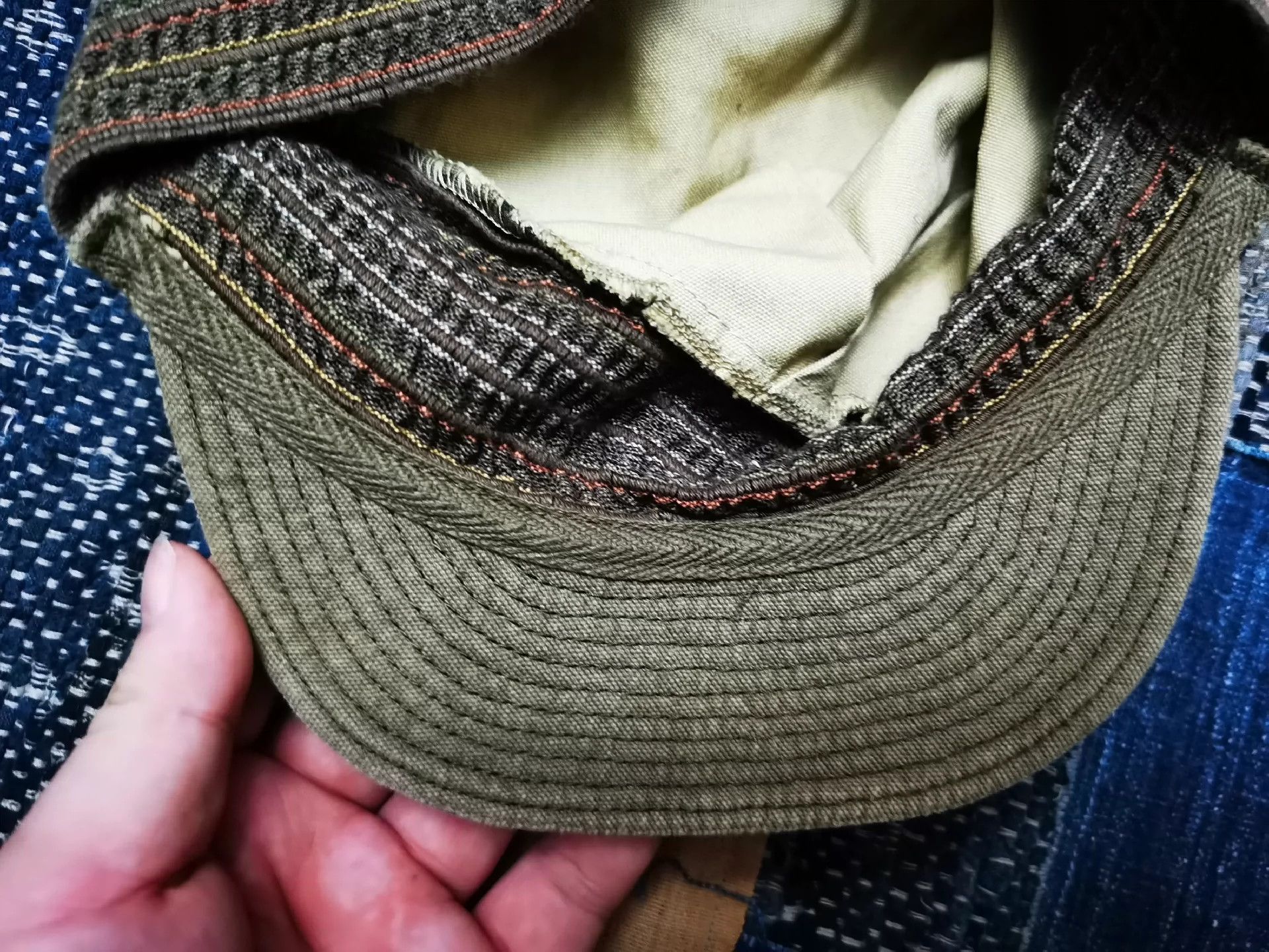 Kapital Kapital Workwear denim hat Size ONE SIZE - 9 Thumbnail