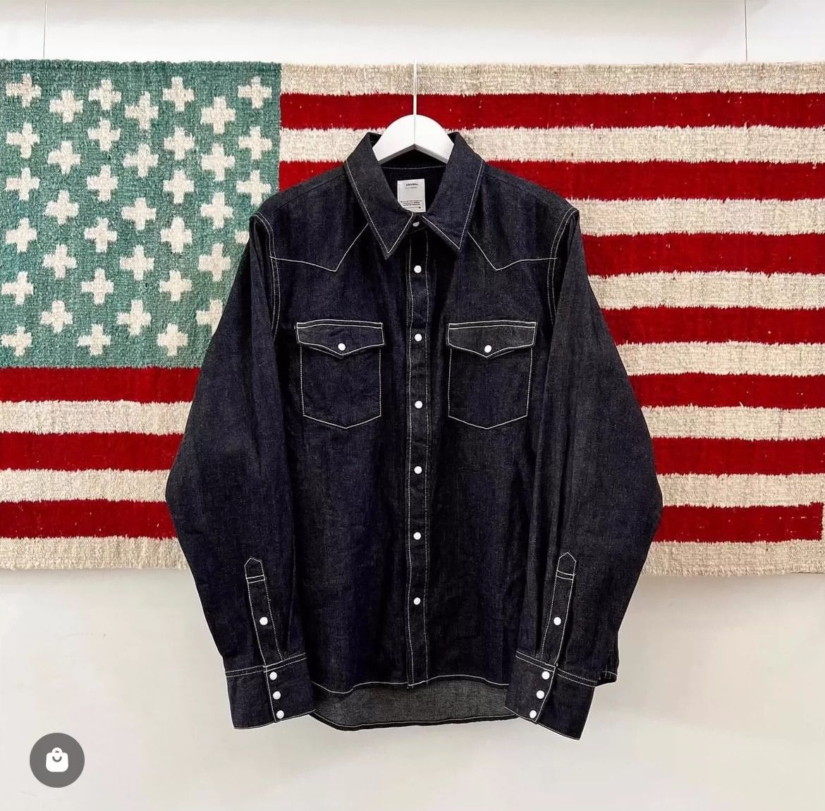 トップス VISVIM SOCIAL SCULPTURE SHIRT MUDOVERDYE VISVIM SOCIAL SCULPTURE SHIRT MUDOVERDYE