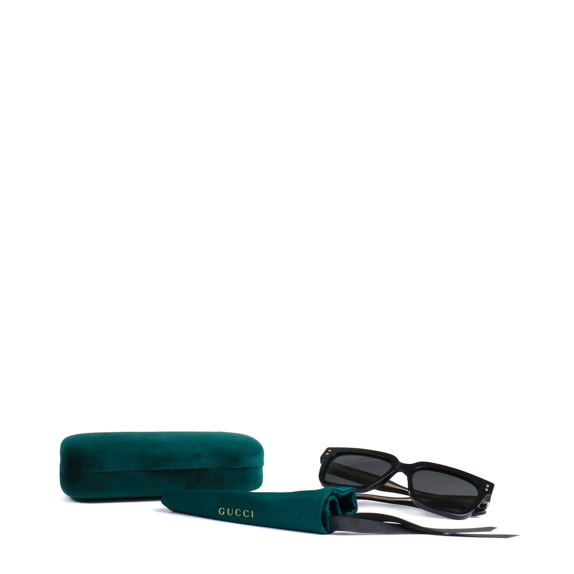 Gucci GUCCI - Gucci black plastic sunglasses Size ONE SIZE - 7 Thumbnail